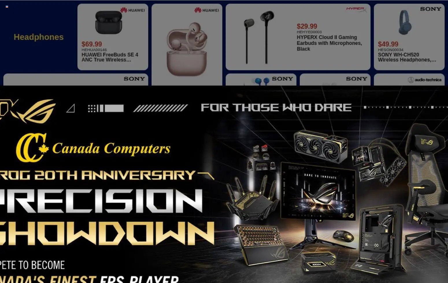 Canada Computers weekly flyer