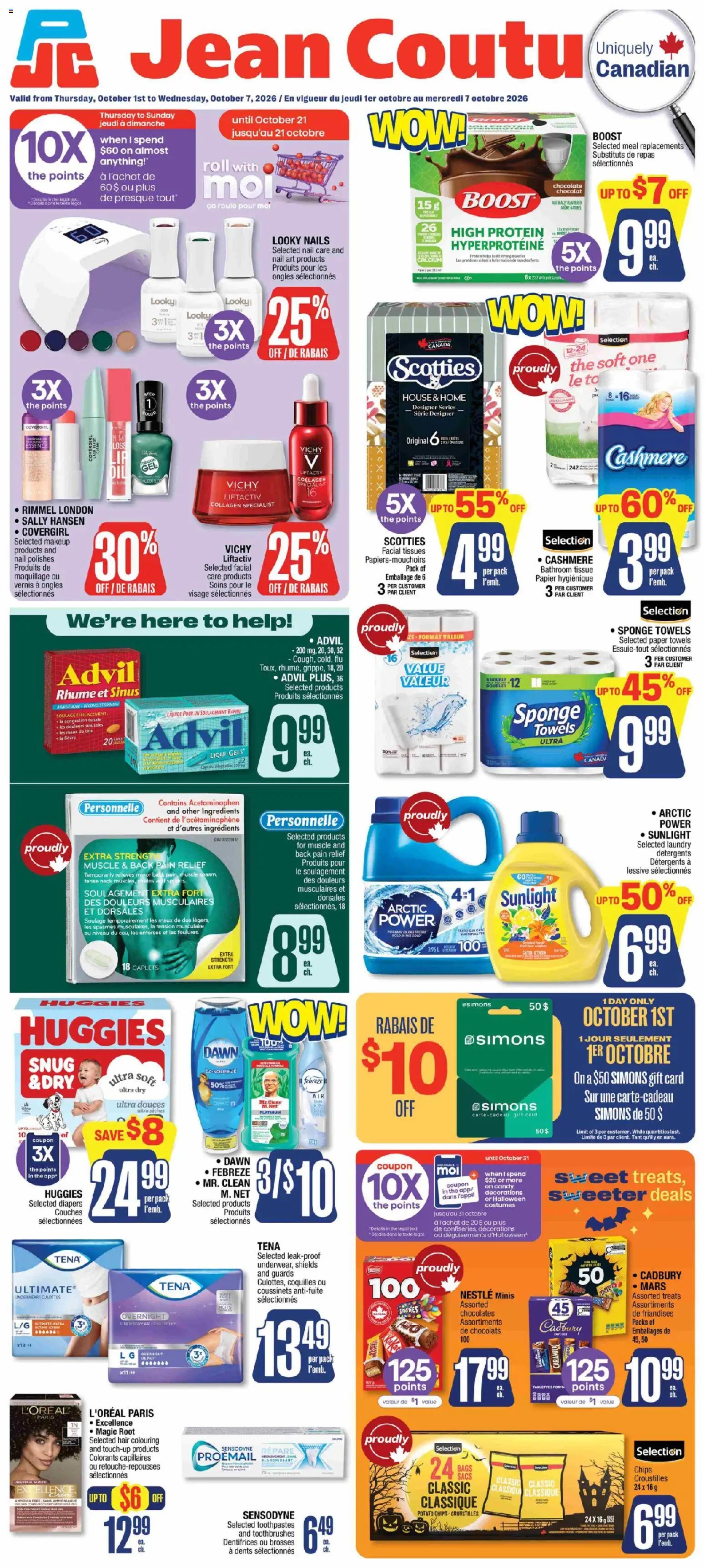 Jean Coutu weekly flyer