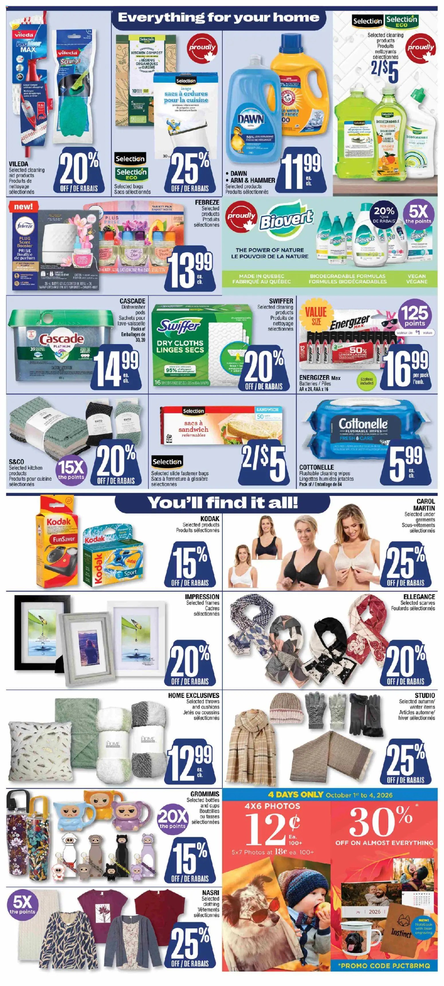 Jean Coutu weekly flyer