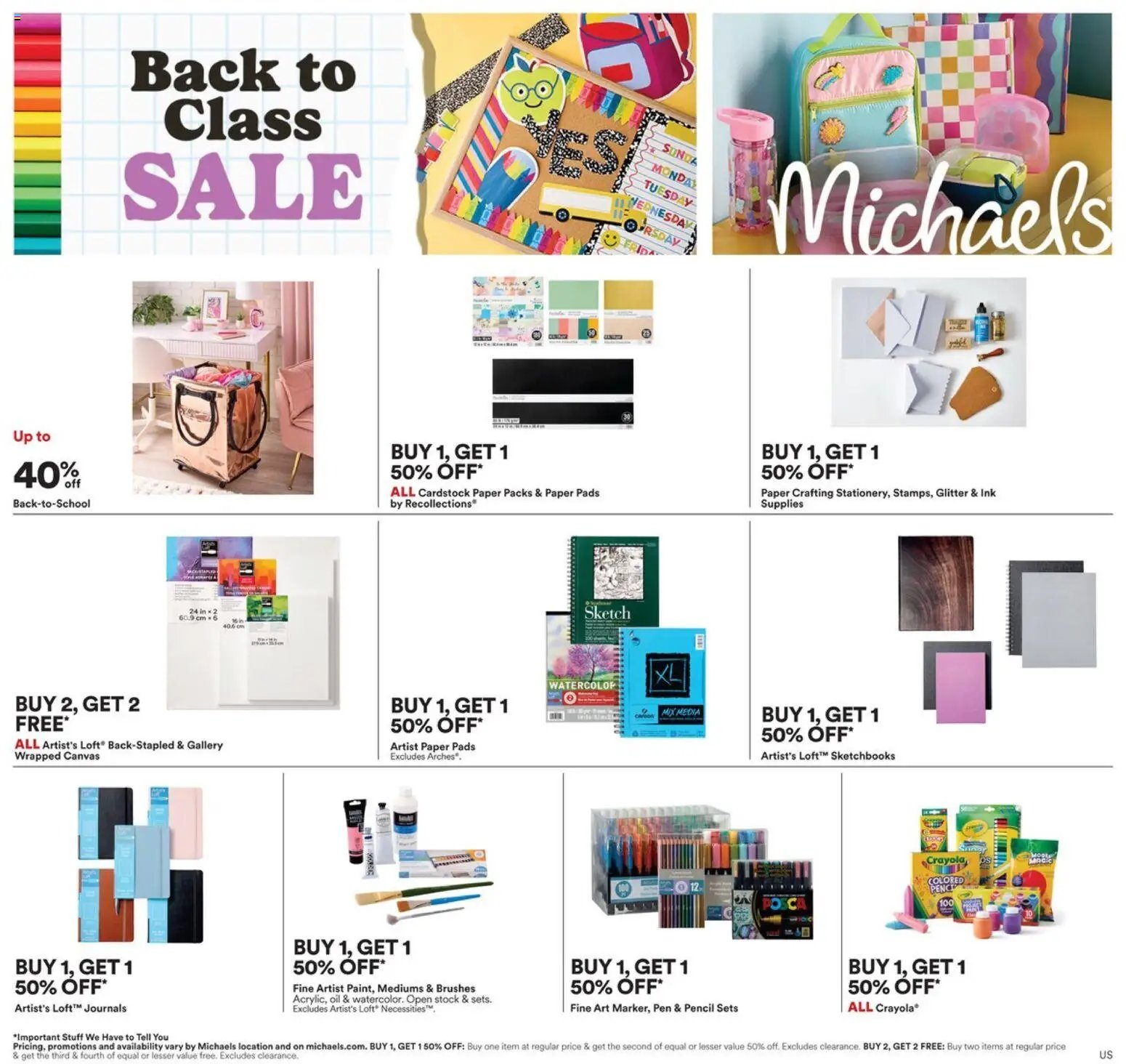 Michaels weekly flyer - Smyrna