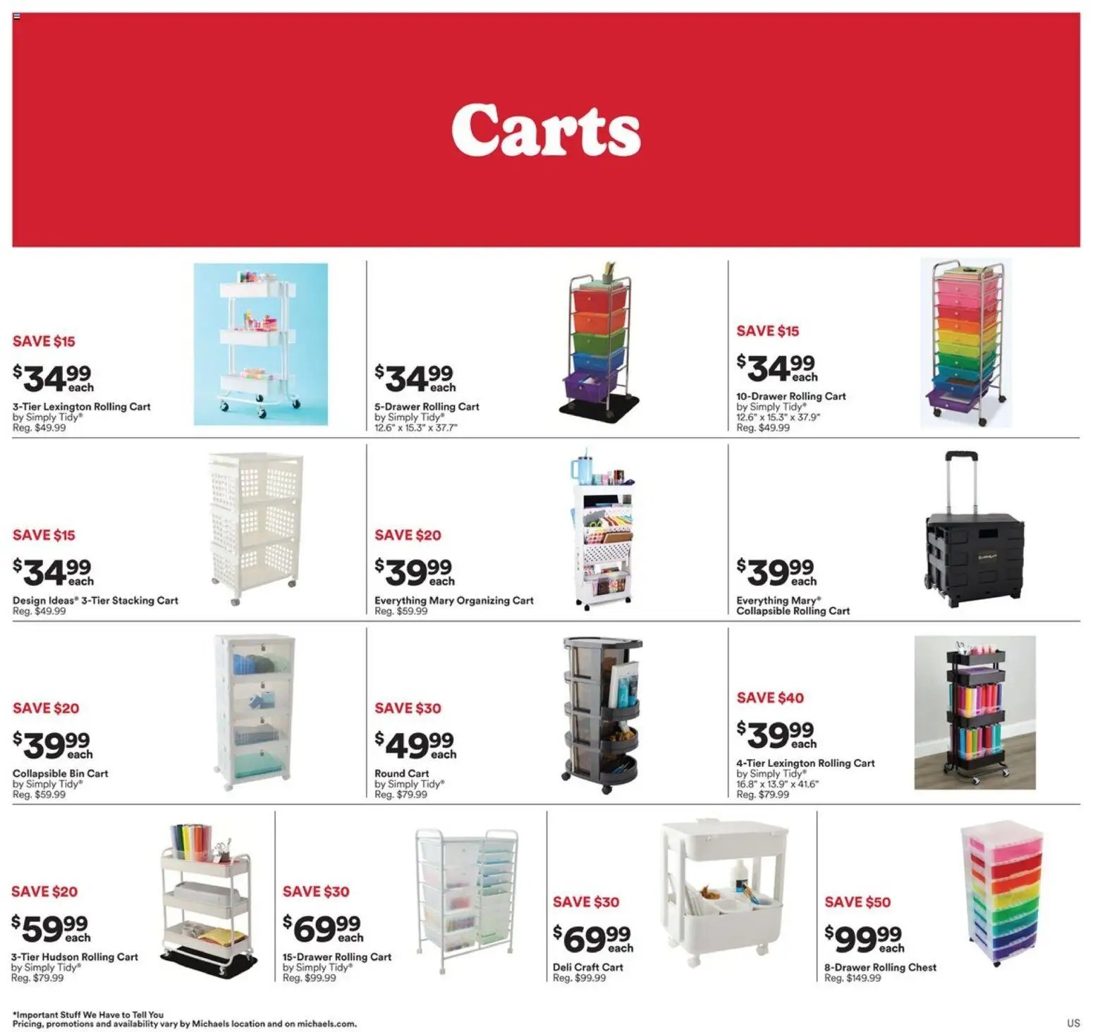 Michaels weekly flyer - Smyrna