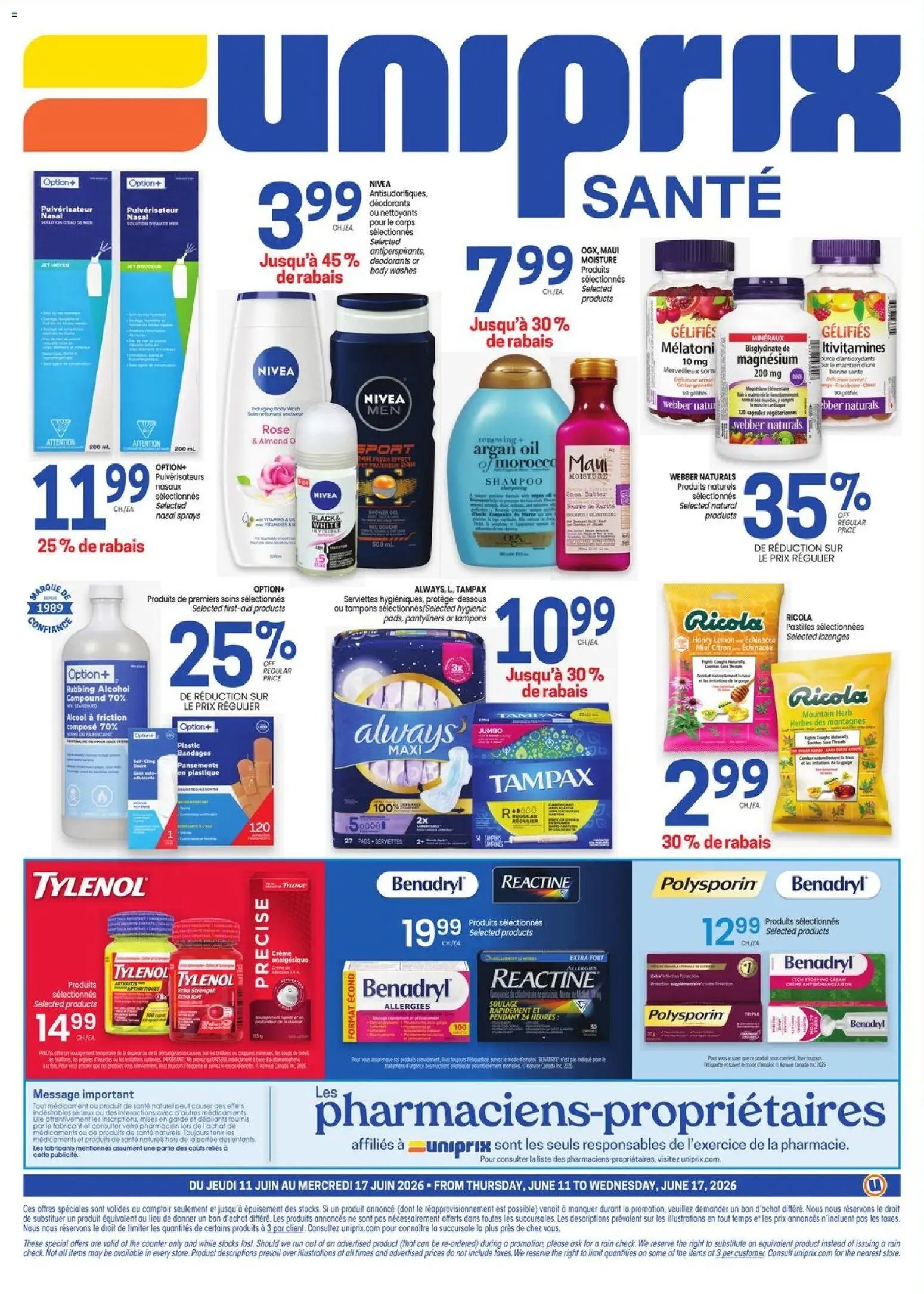 Uniprix - Uniprix Sante