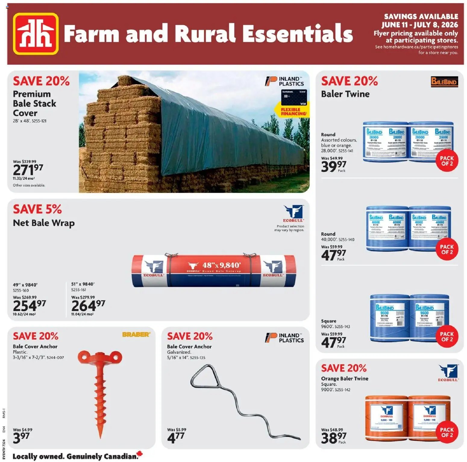 Home Hardware flyer - Farm and Rural Essentials