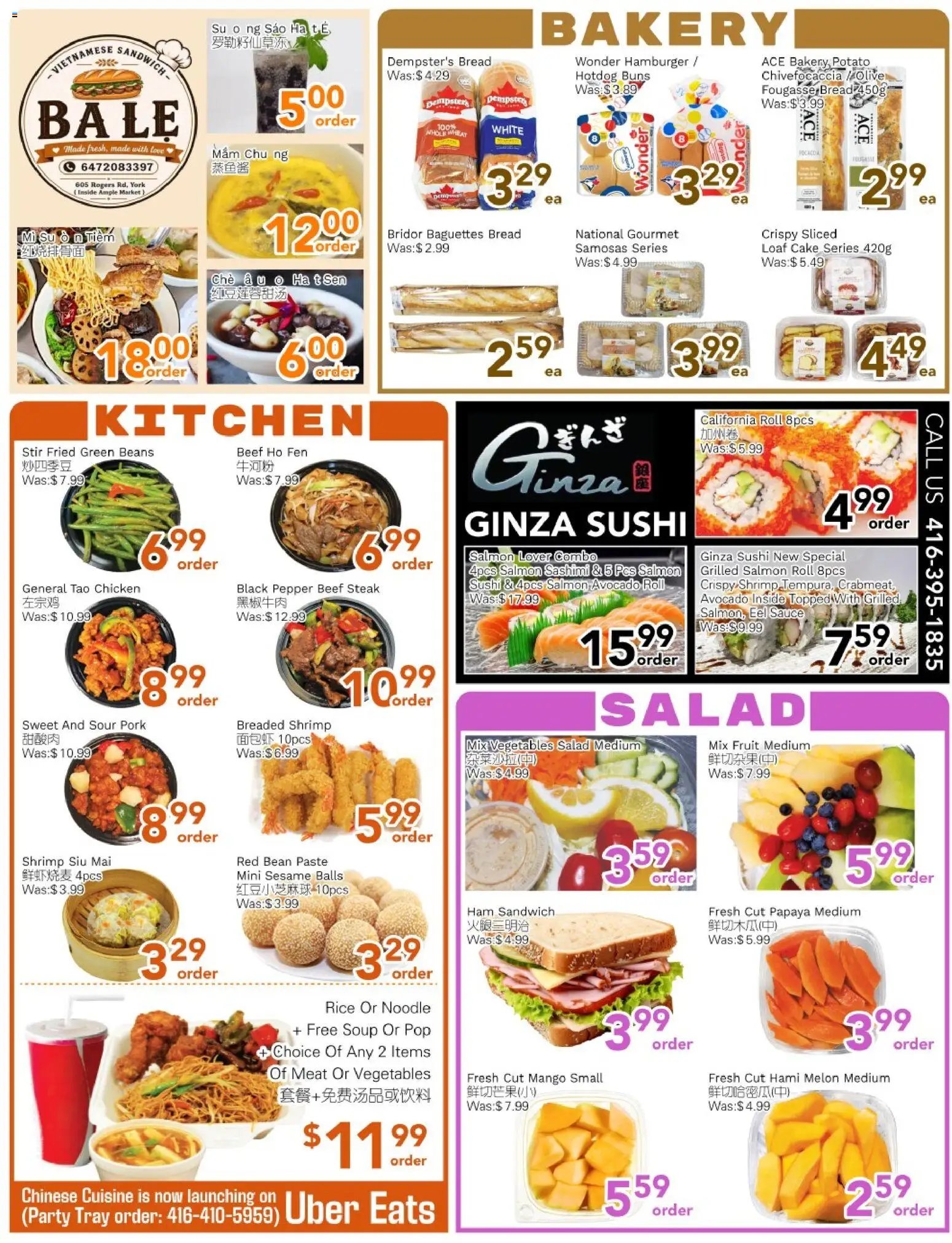 Ample Food Market weekly flyer Toronto York