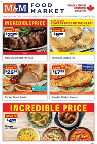 M&M Food Market weekly flyer / circulaire