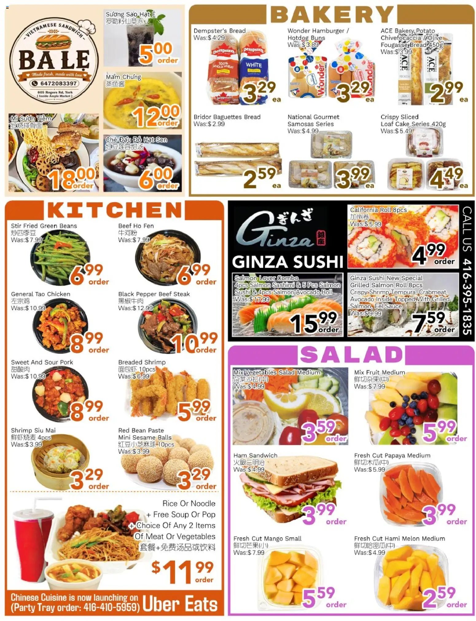 Ample Food Market weekly flyer Toronto York