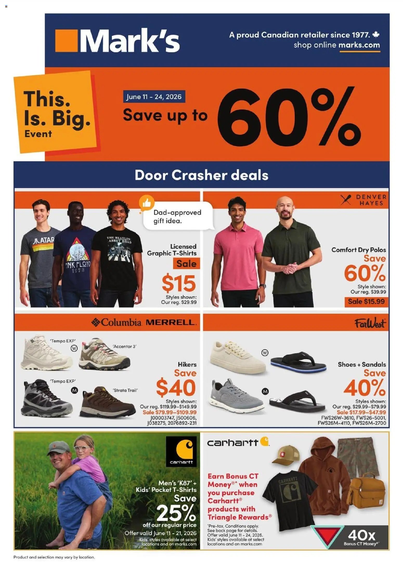 Mark's weekly flyer / circulaire
