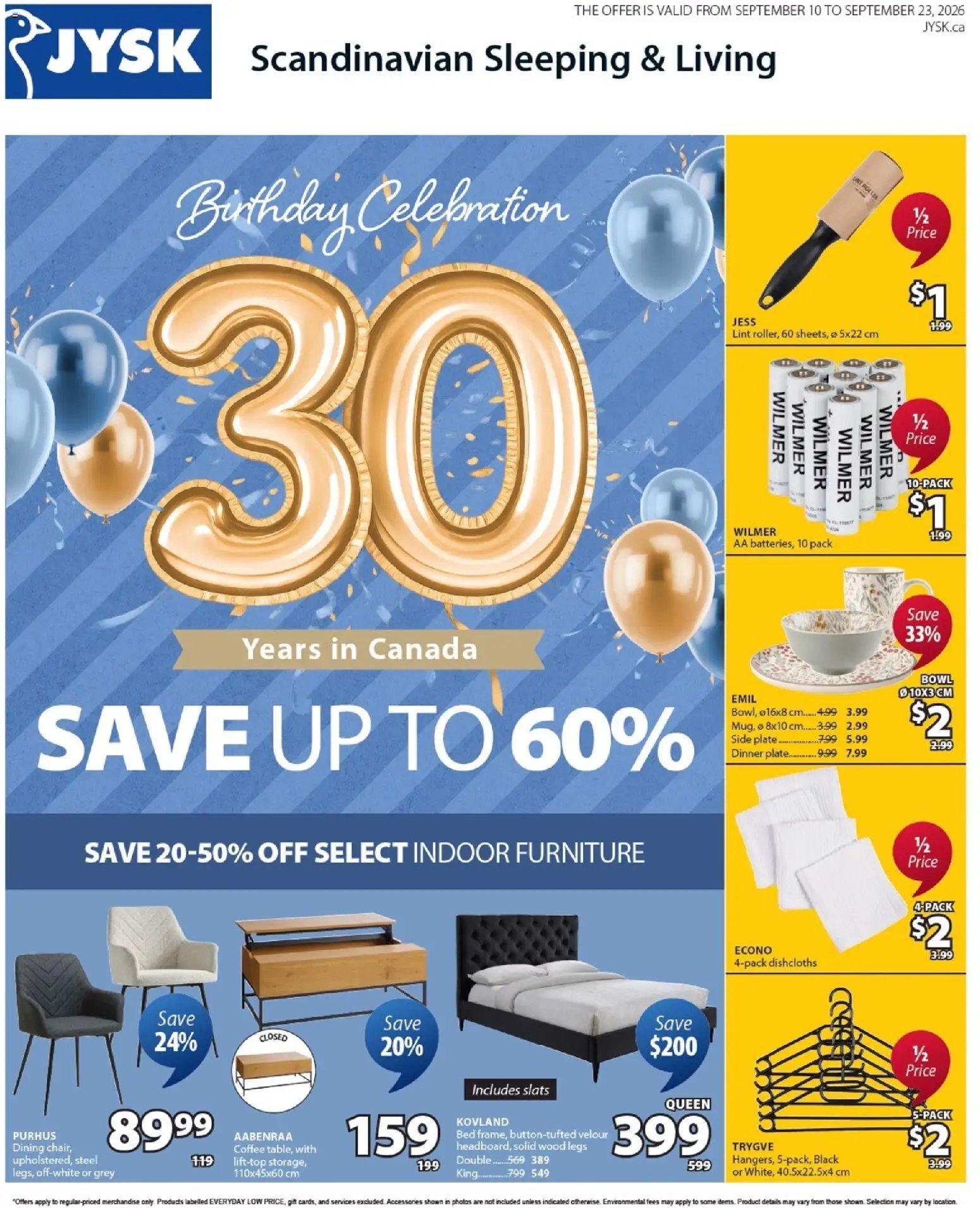JYSK weekly flyer