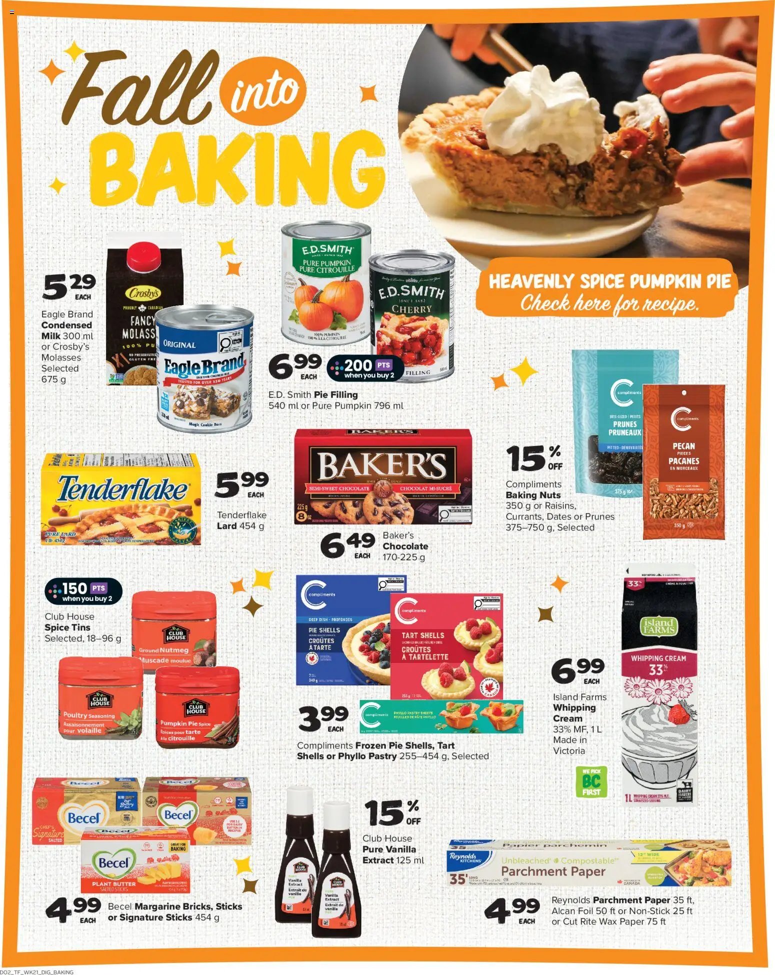 Thrifty Foods weekly flyer / circulaire