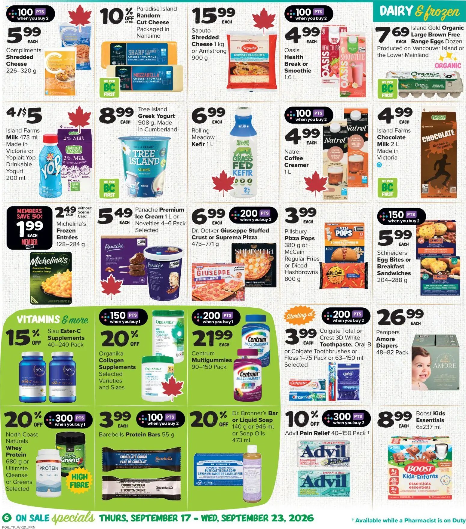 Thrifty Foods weekly flyer / circulaire