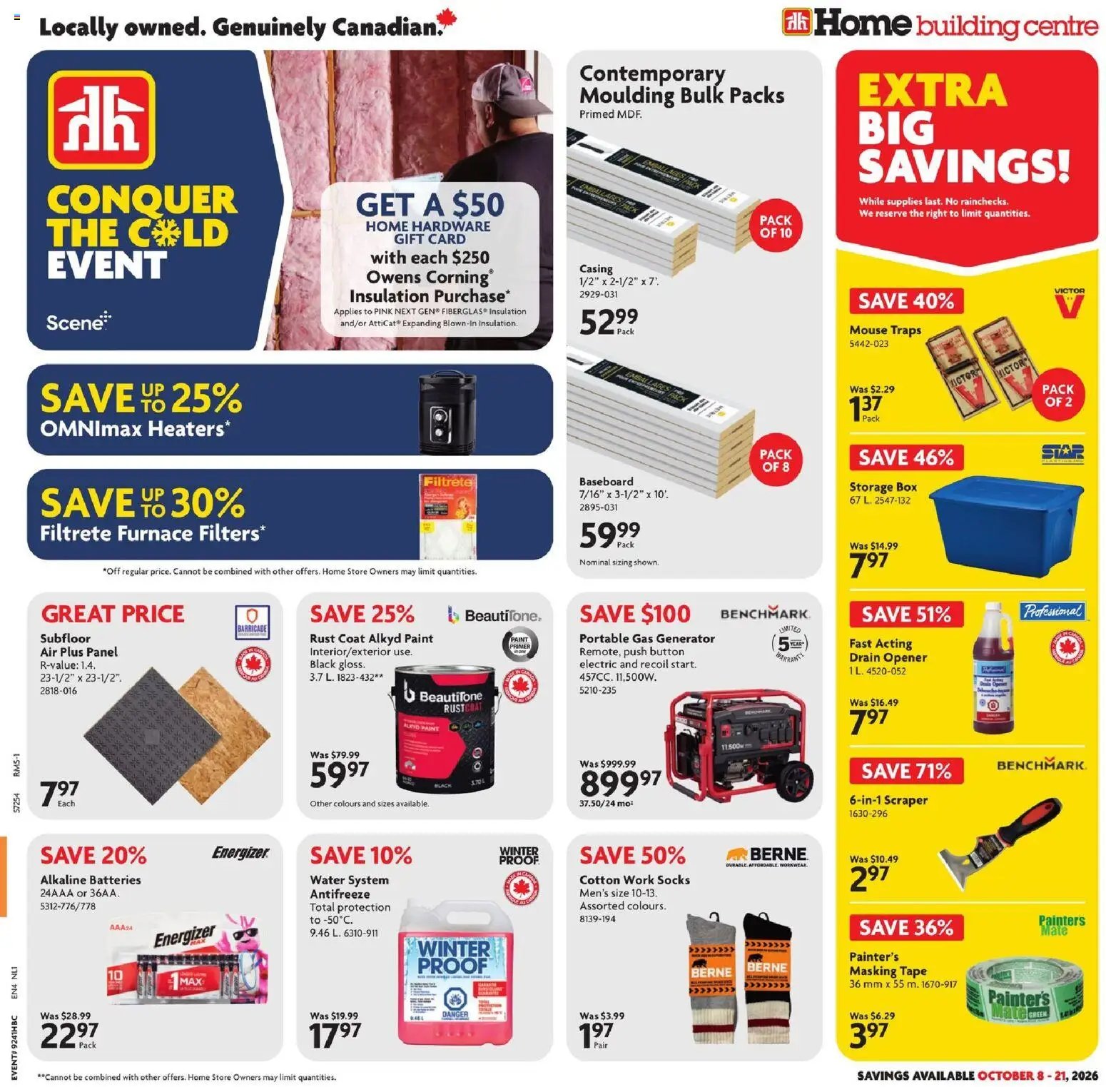 Home Hardware weekly flyer / circulaire