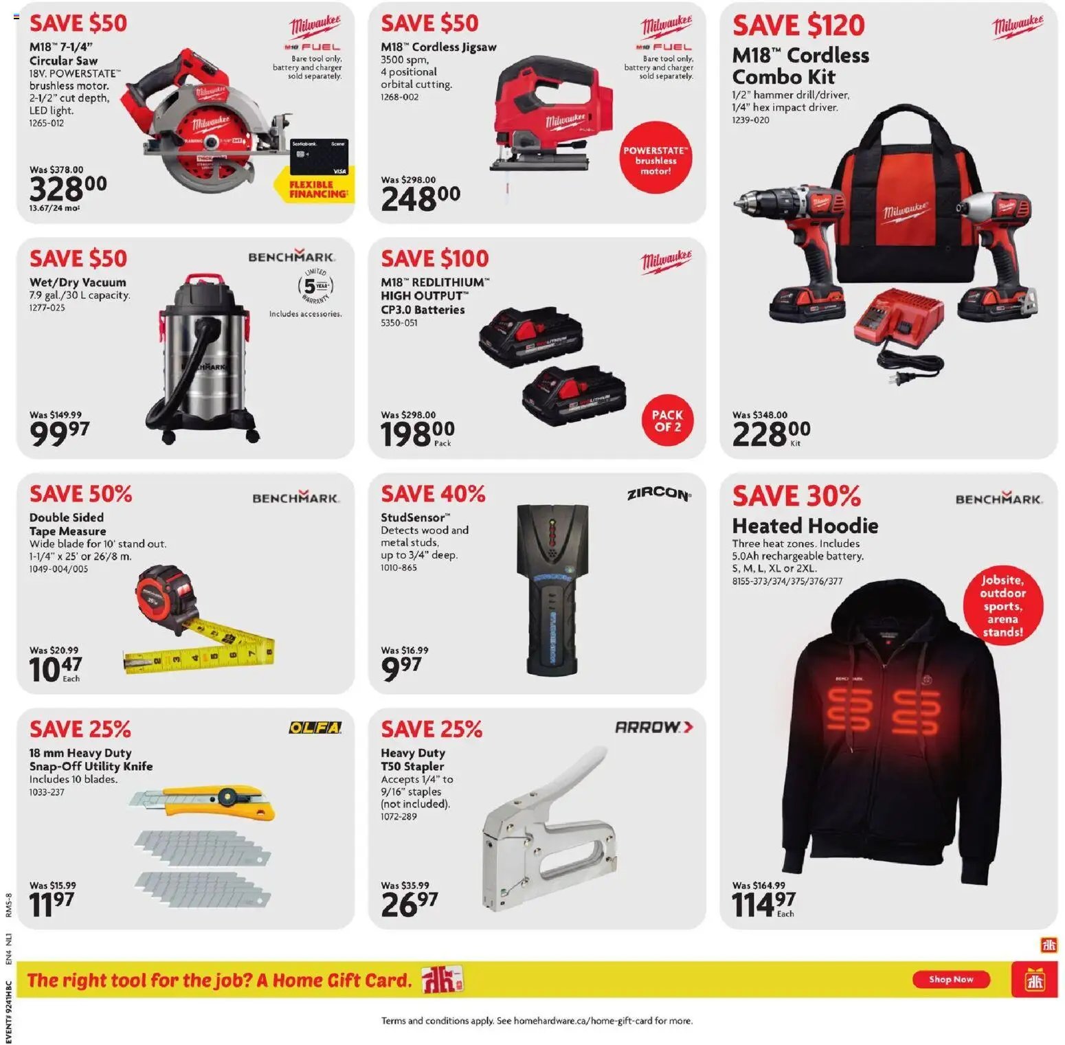 Home Hardware weekly flyer / circulaire