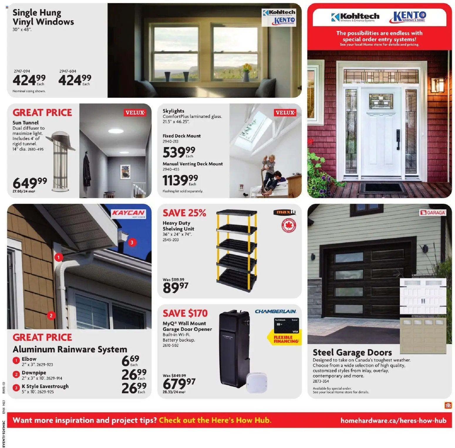 Home Hardware weekly flyer / circulaire