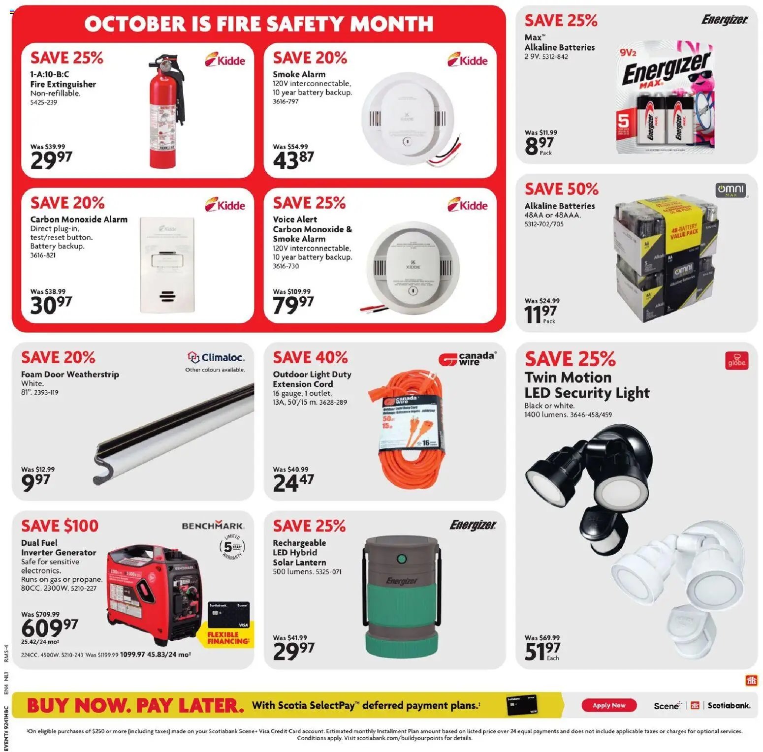 Home Hardware weekly flyer / circulaire