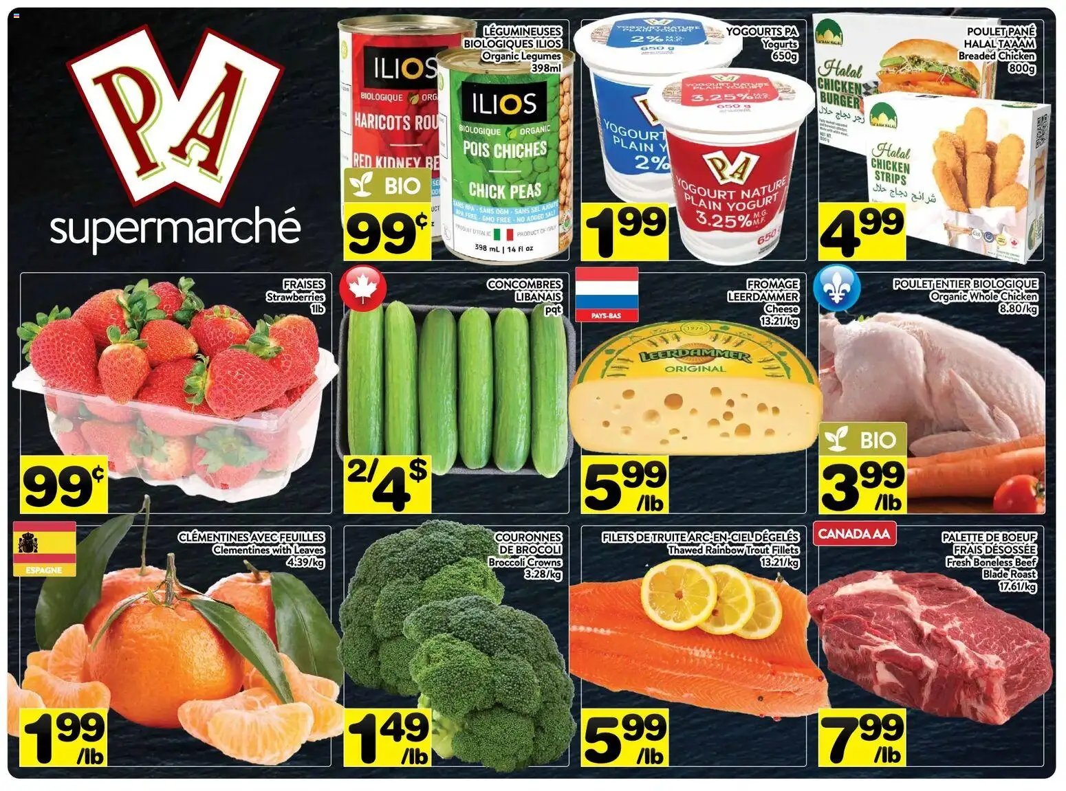 Pa Supermarché weekly flyer / circulaire (2026-03-29 - 2027-03-26) | 1