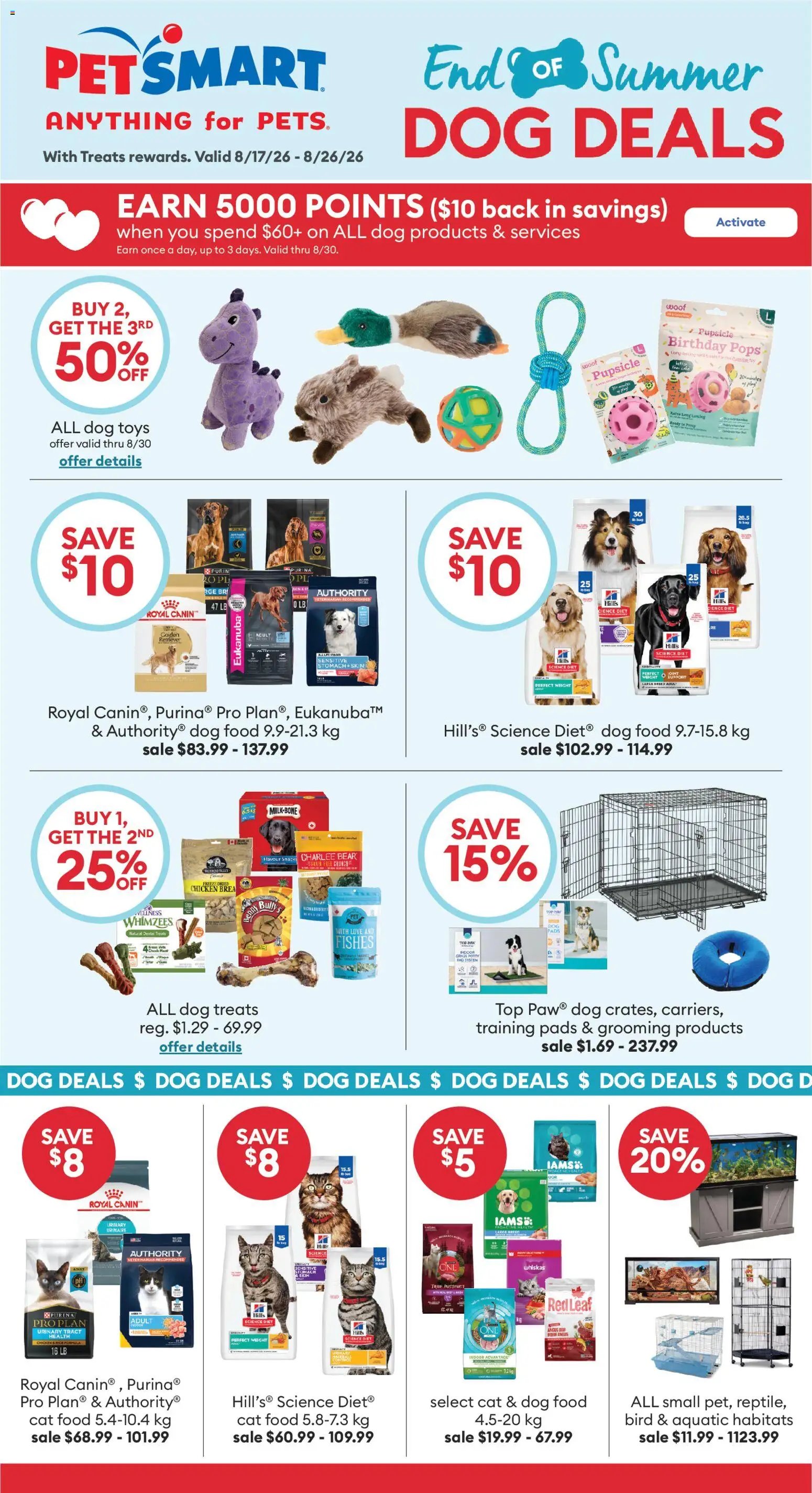 Petsmart weekly flyer / circulaire