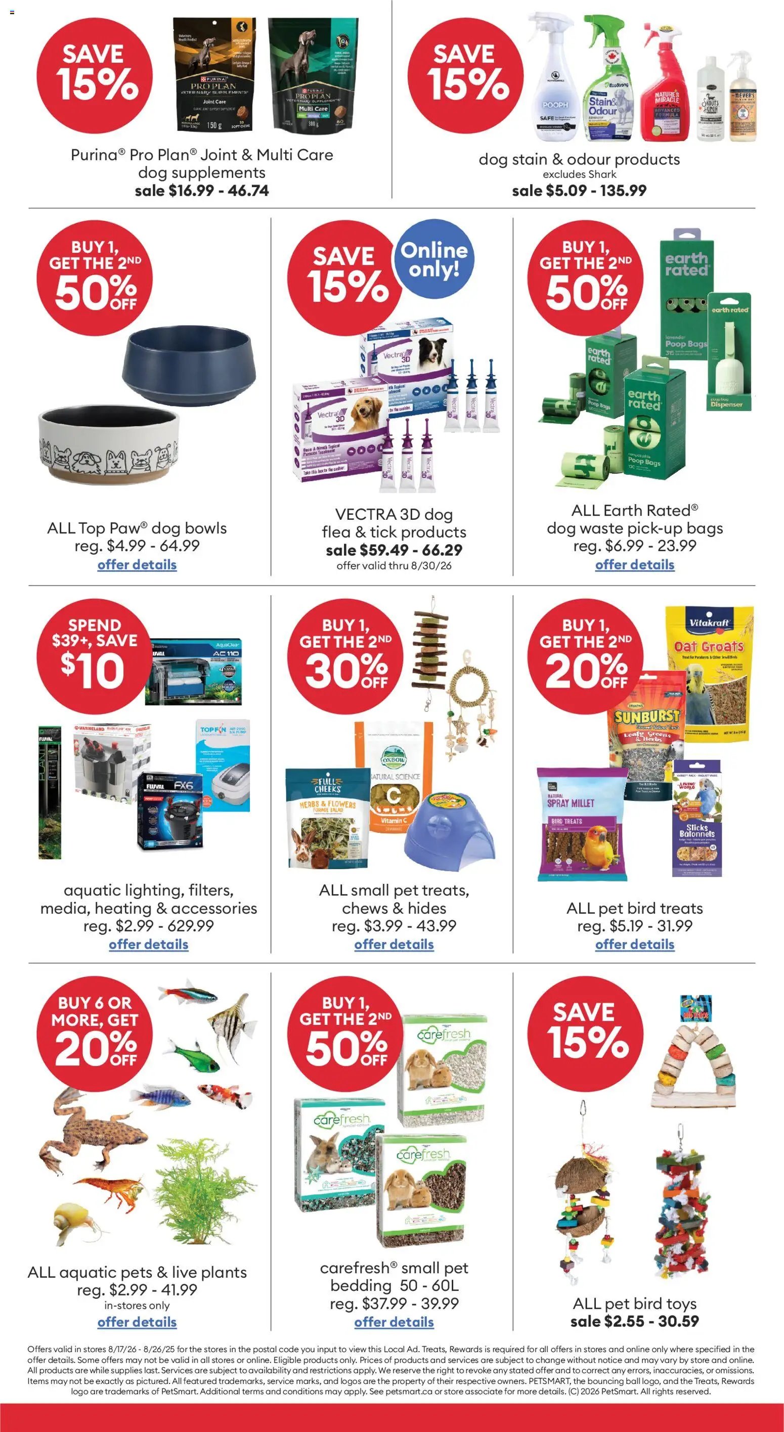 Petsmart weekly flyer / circulaire