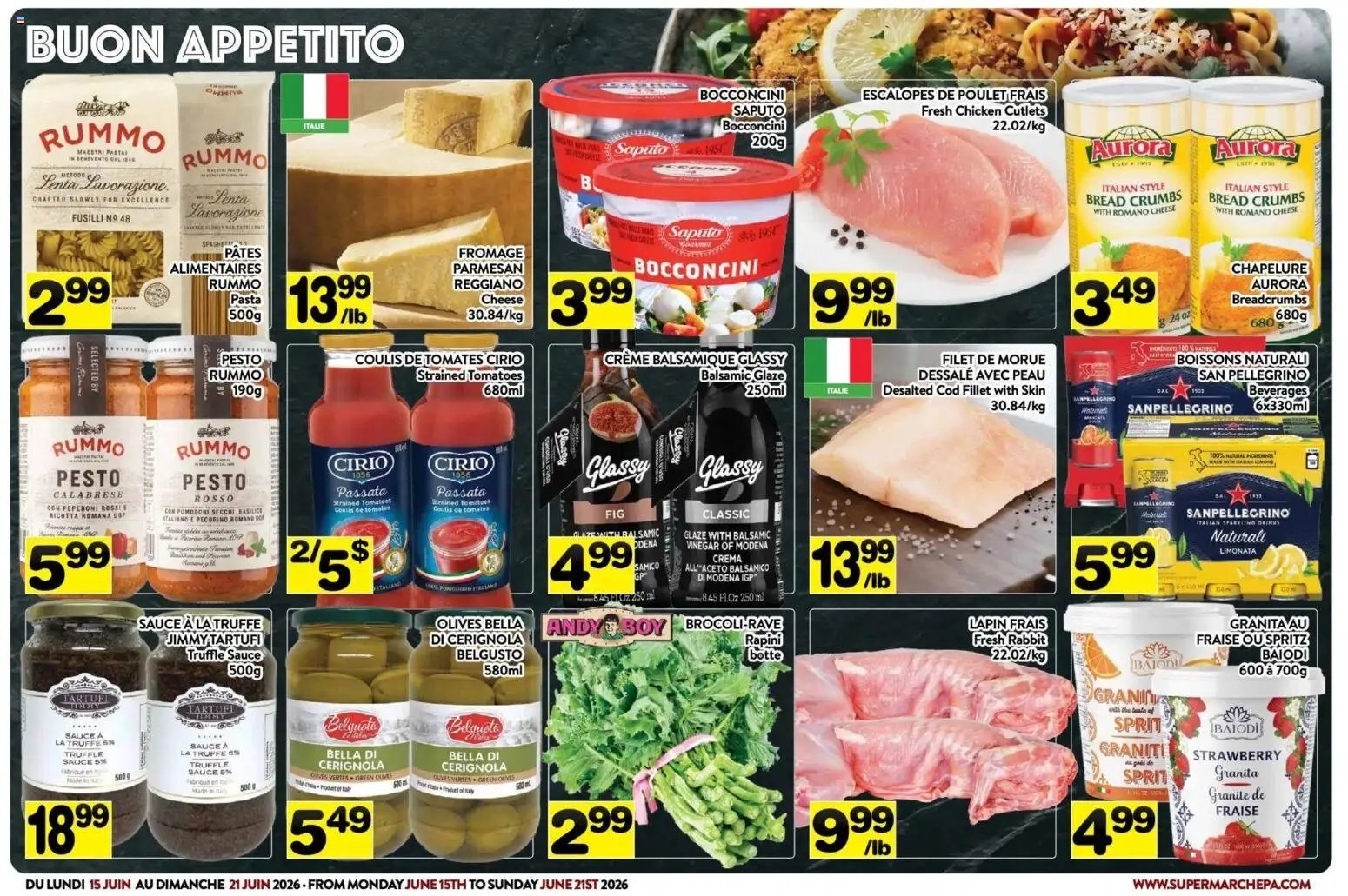 Pa Supermarché weekly flyer / circulaire