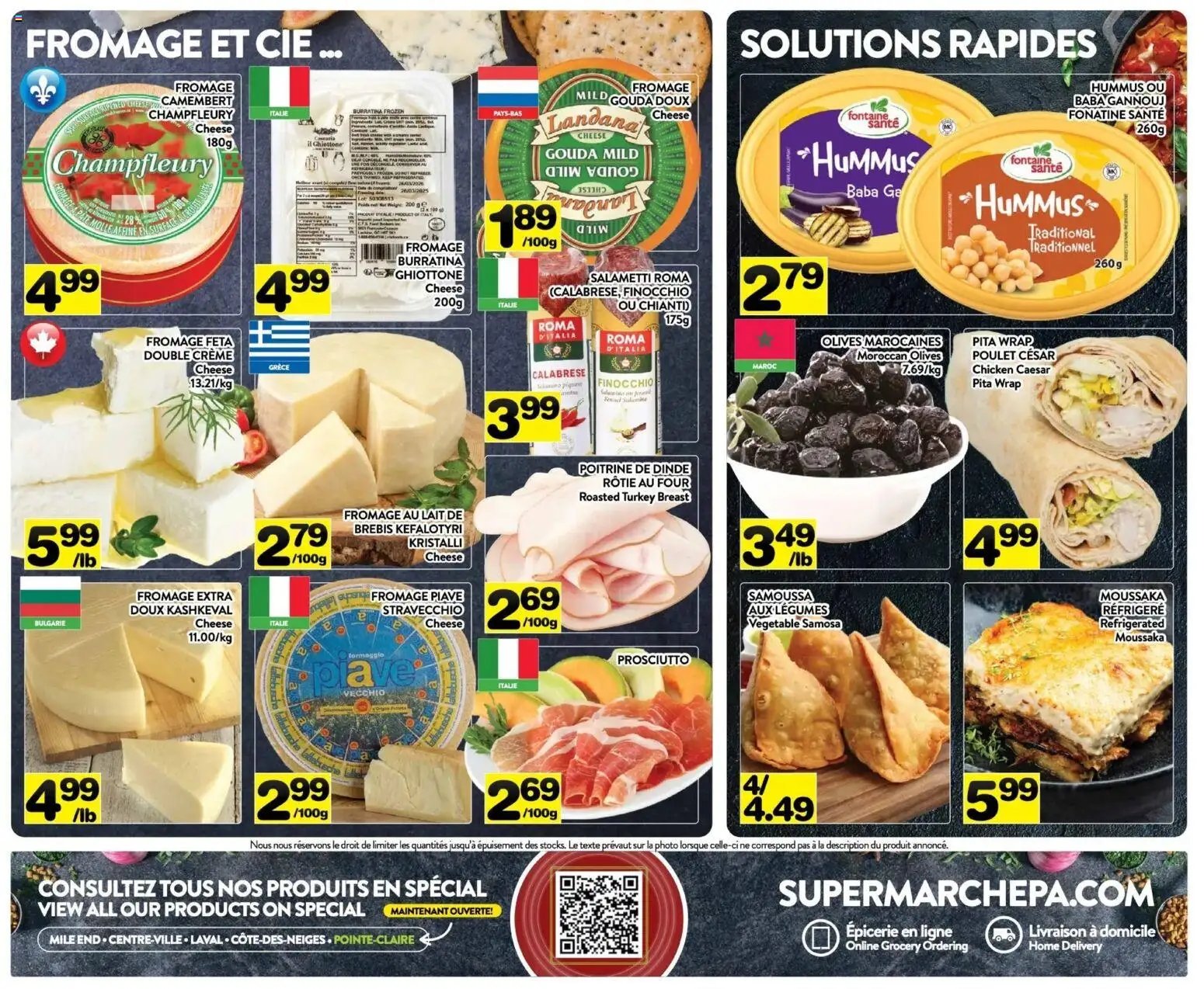 Pa Supermarché weekly flyer / circulaire
