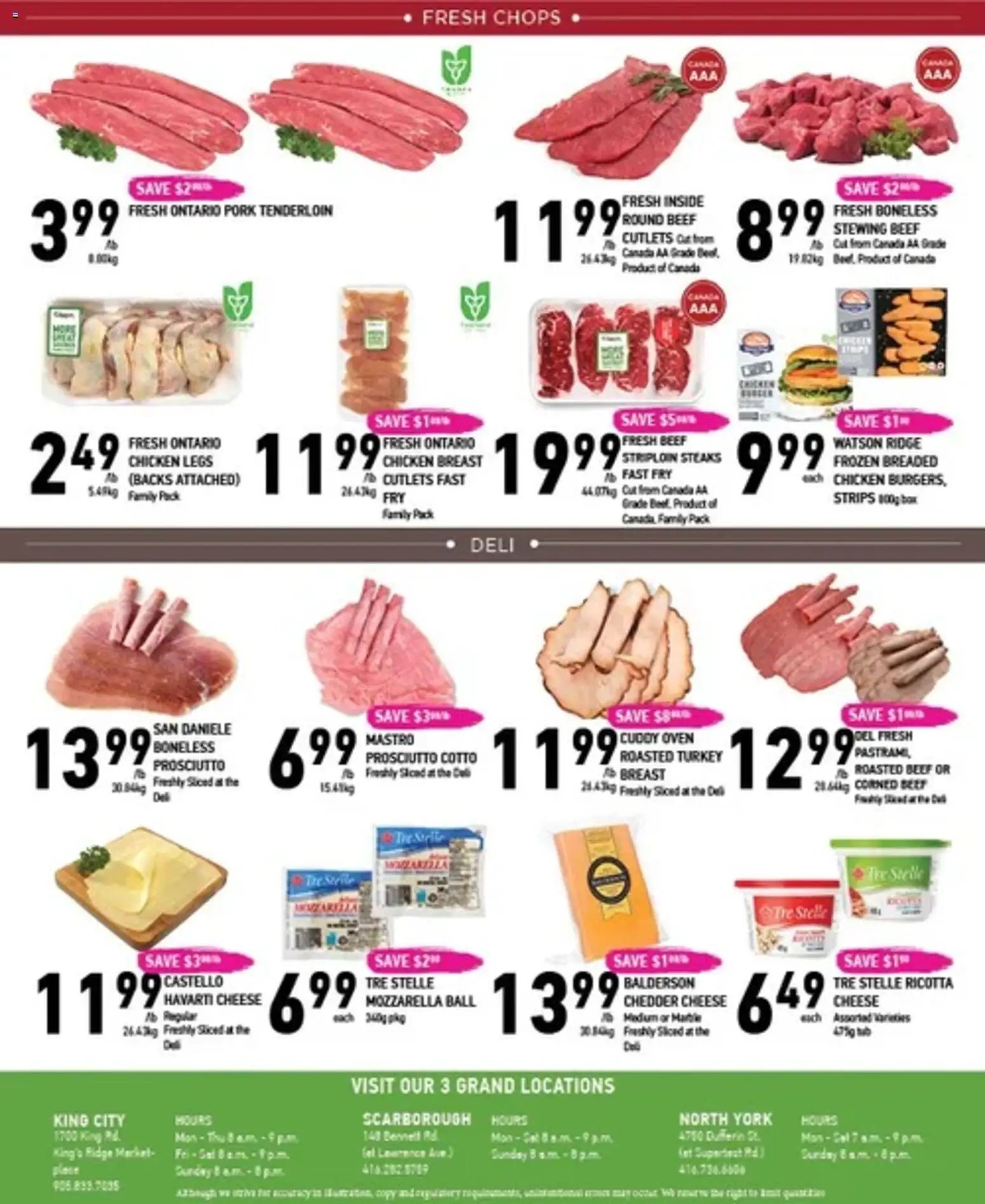 Coppas Fresh Market weekly flyer / circulaire