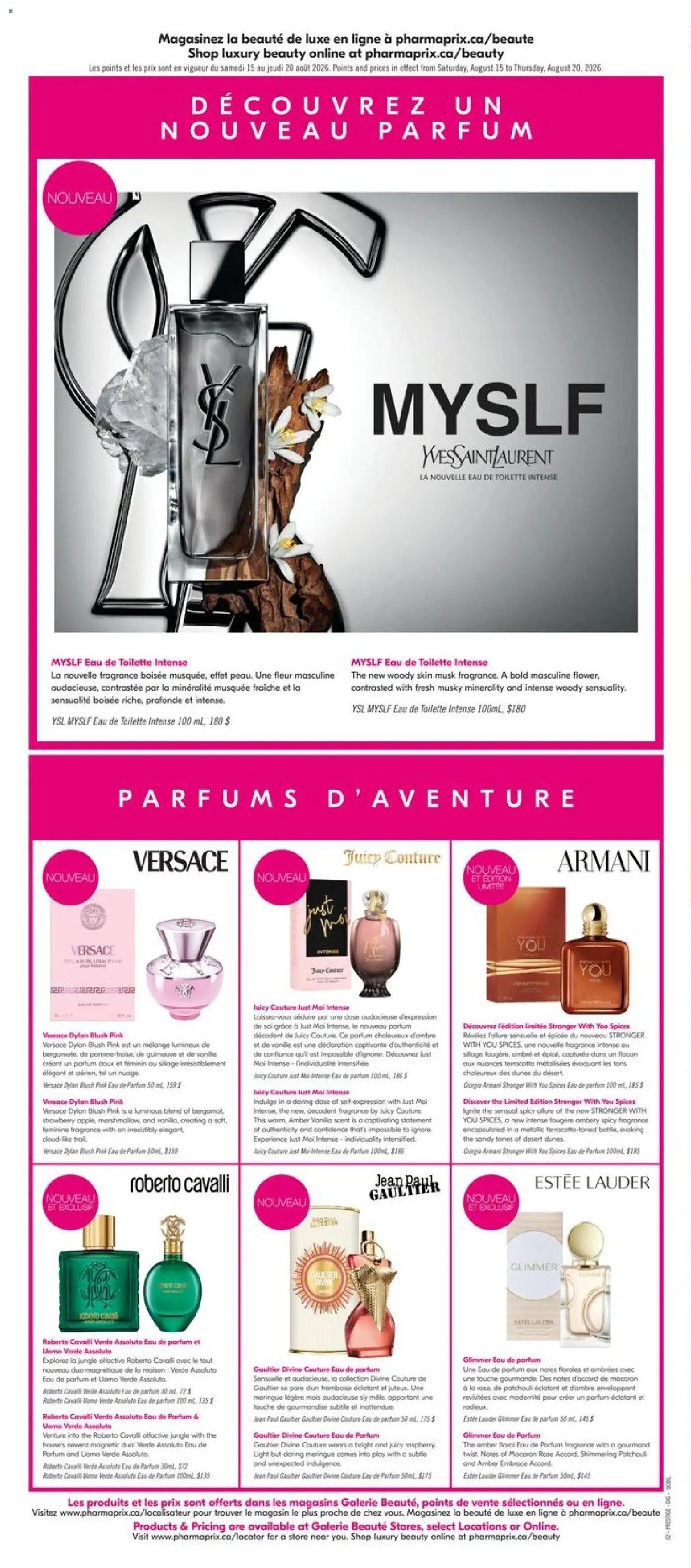Pharmaprix weekly flyer / circulaire