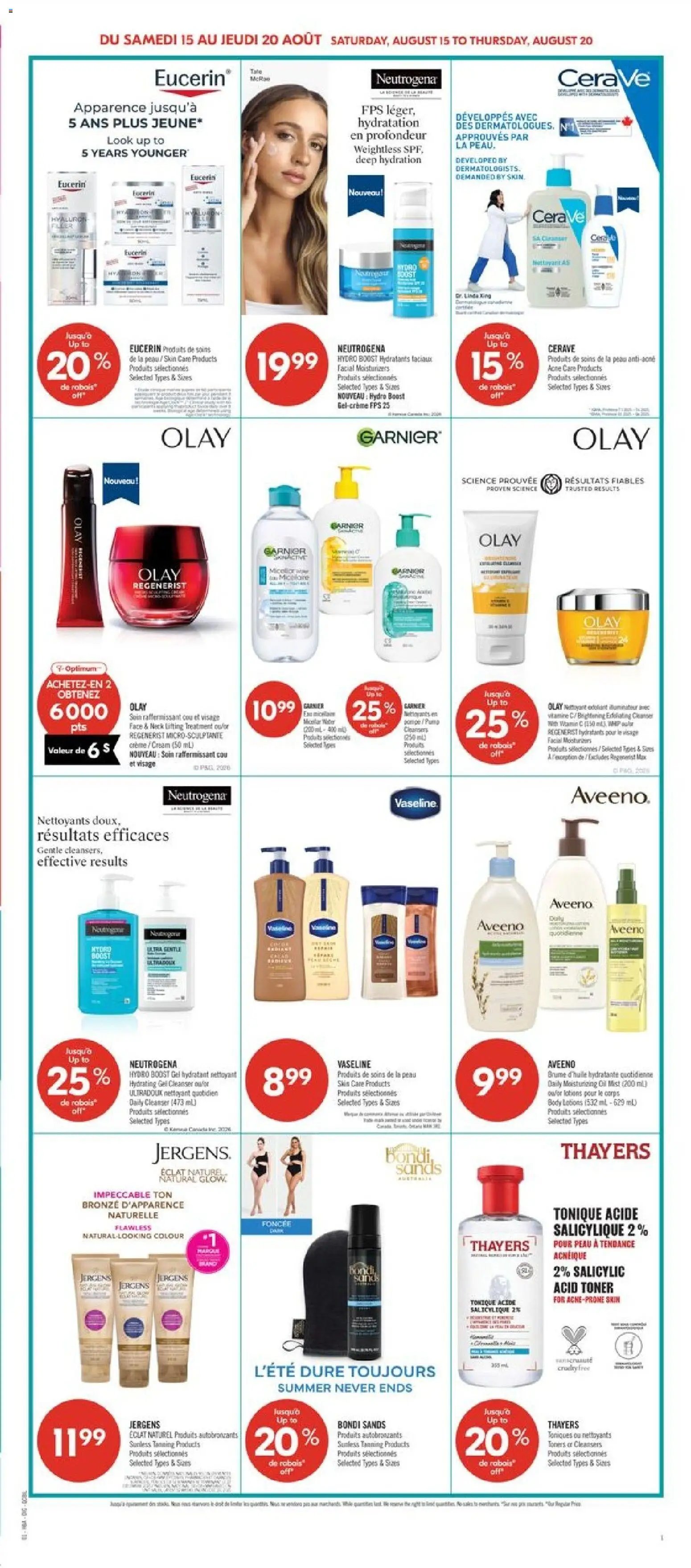 Pharmaprix weekly flyer / circulaire