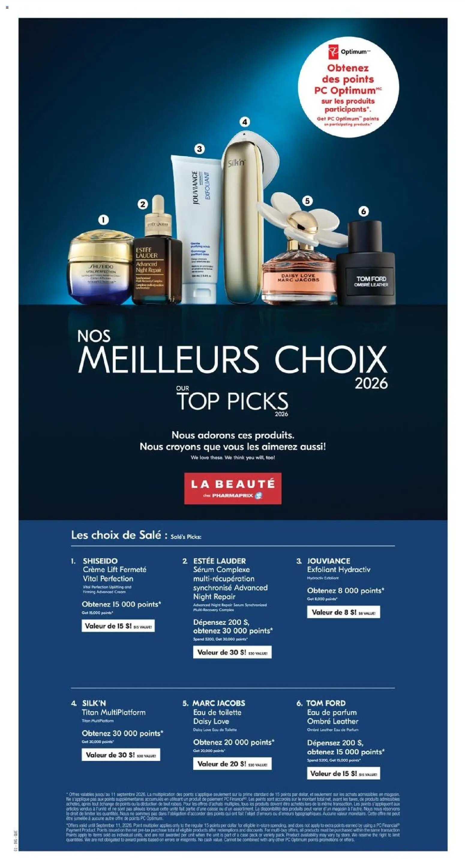 Pharmaprix weekly flyer / circulaire