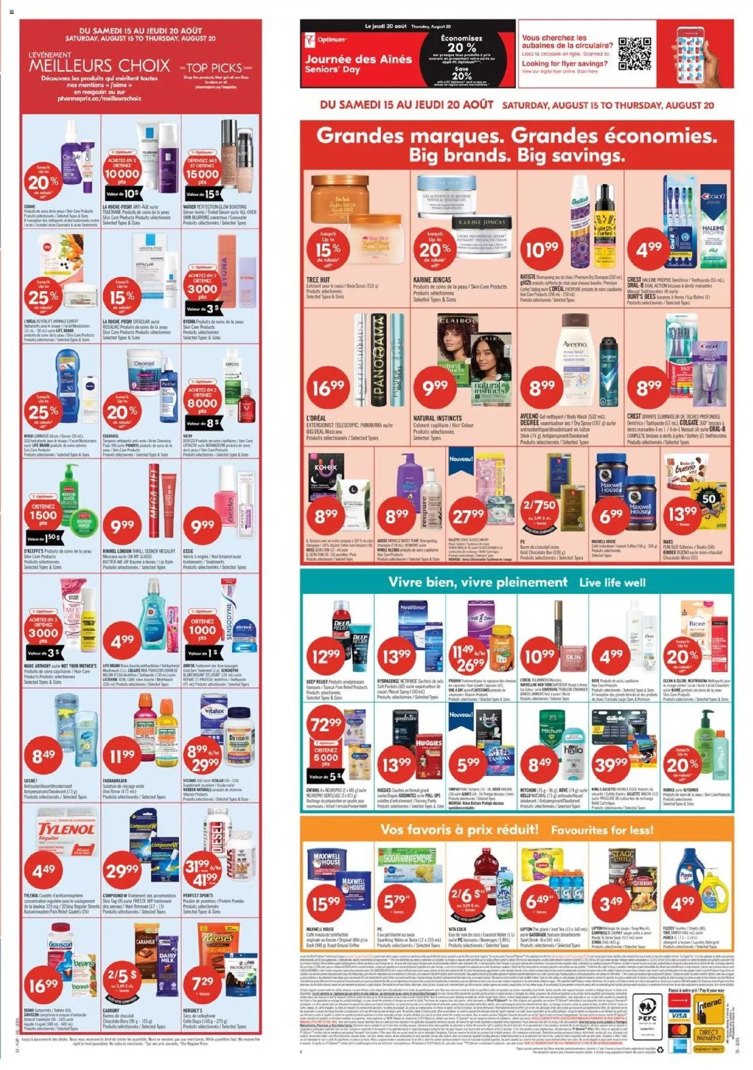 Pharmaprix weekly flyer / circulaire