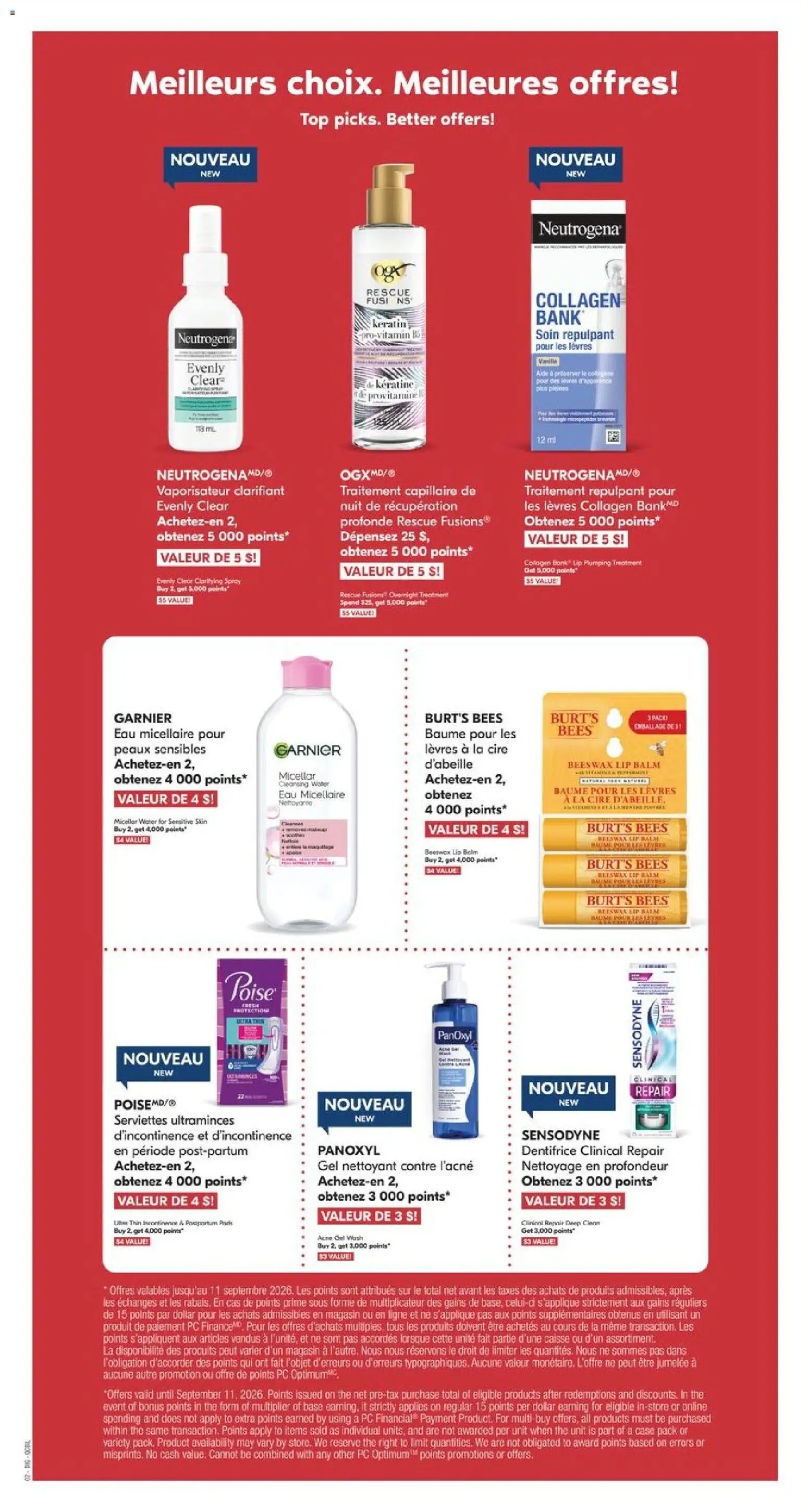 Pharmaprix weekly flyer / circulaire