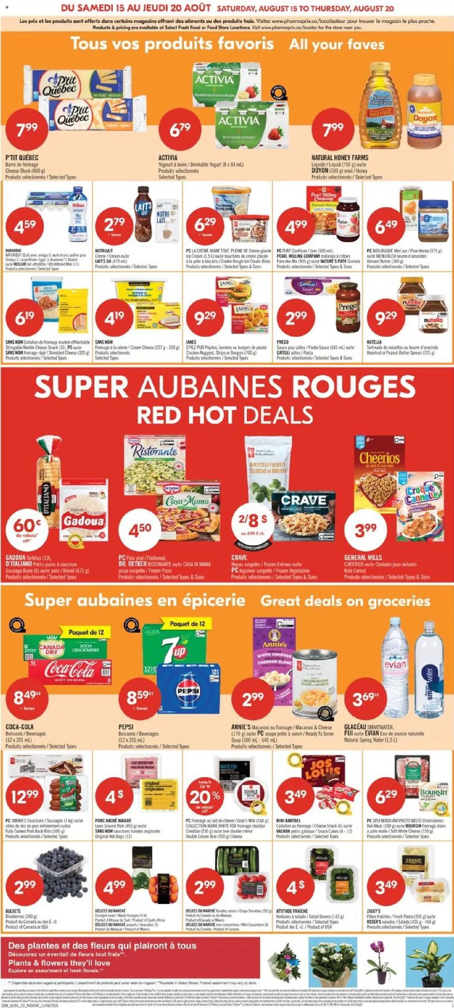 Pharmaprix weekly flyer / circulaire