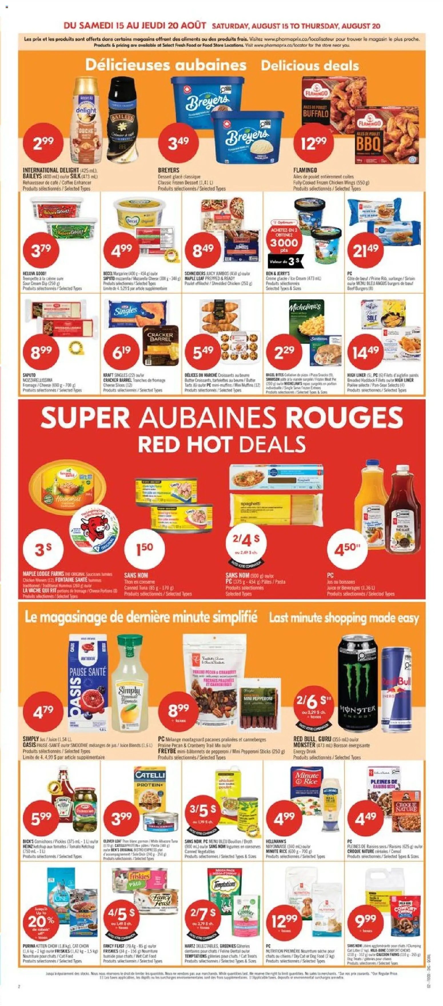 Pharmaprix weekly flyer / circulaire