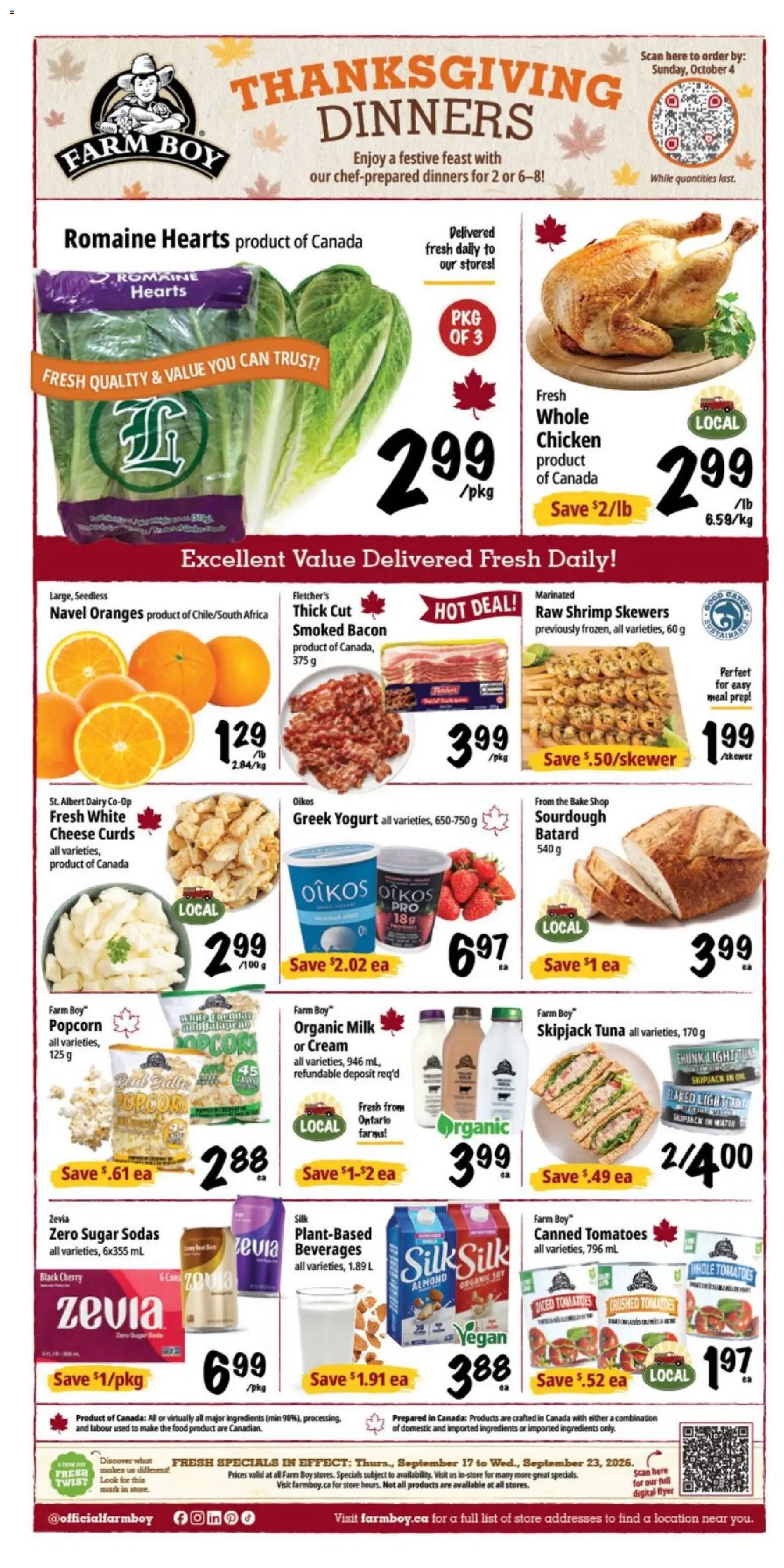 Farm Boy weekly flyer / circulaire