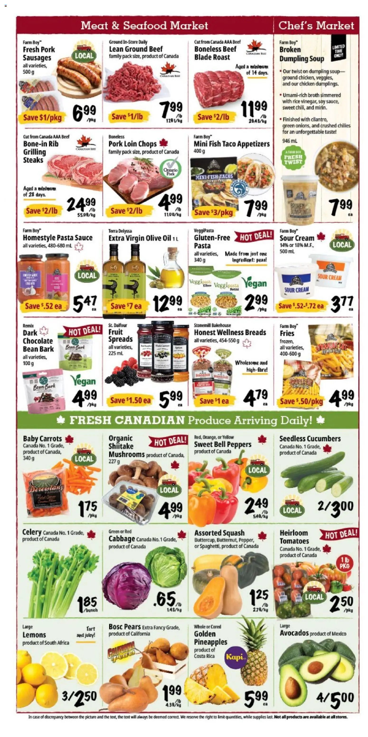 Farm Boy weekly flyer / circulaire