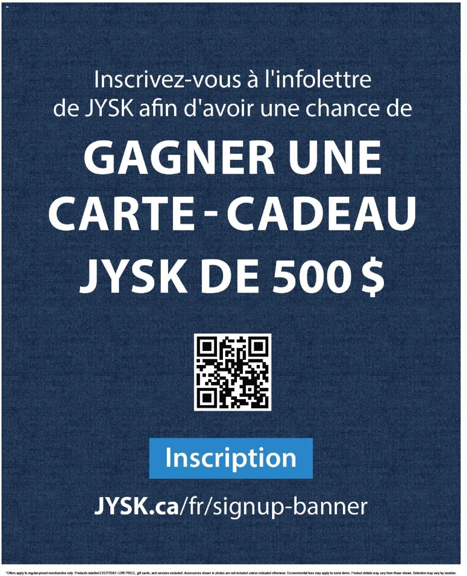 JYSK circulaire