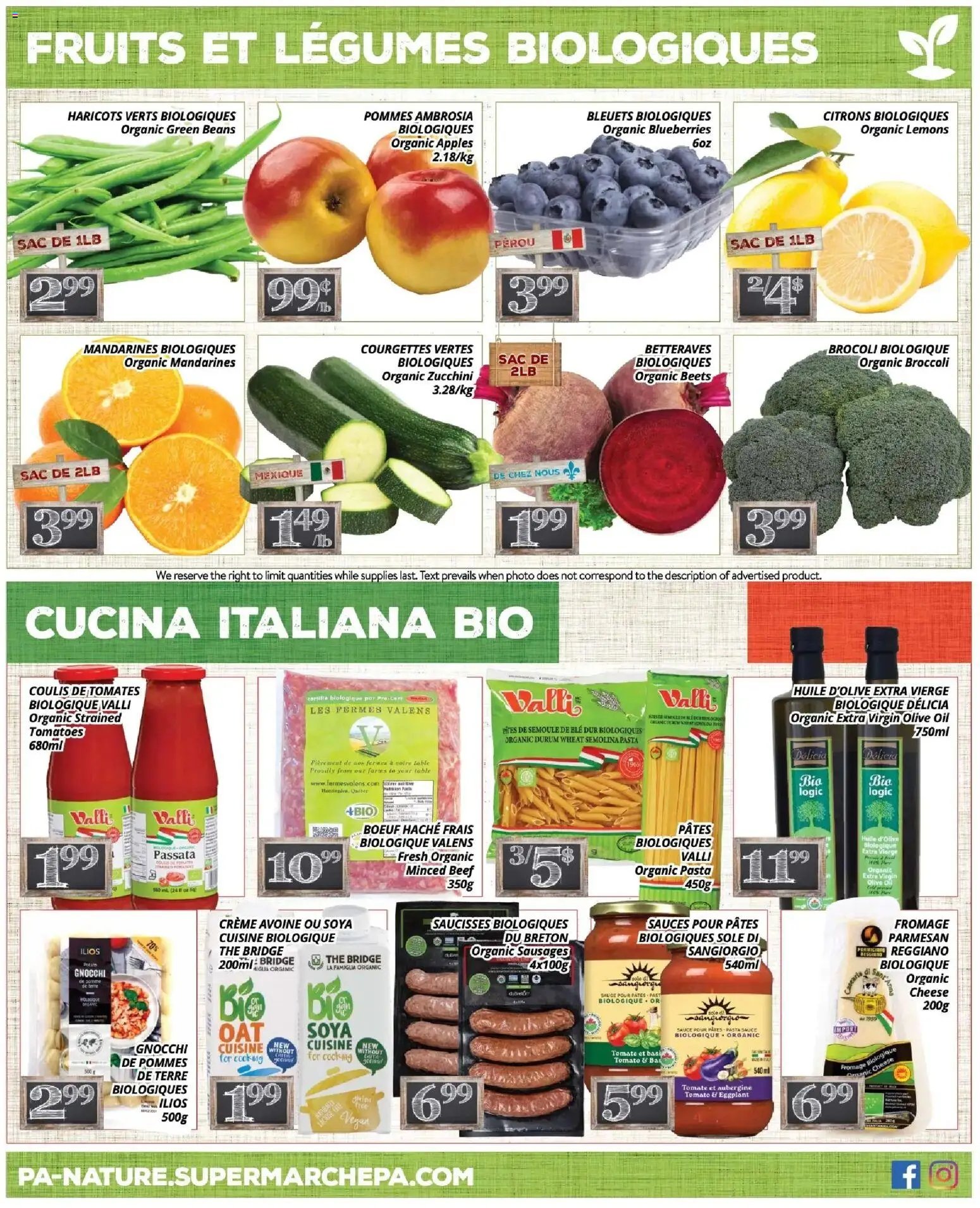Pa Supermarché - nature Flyer