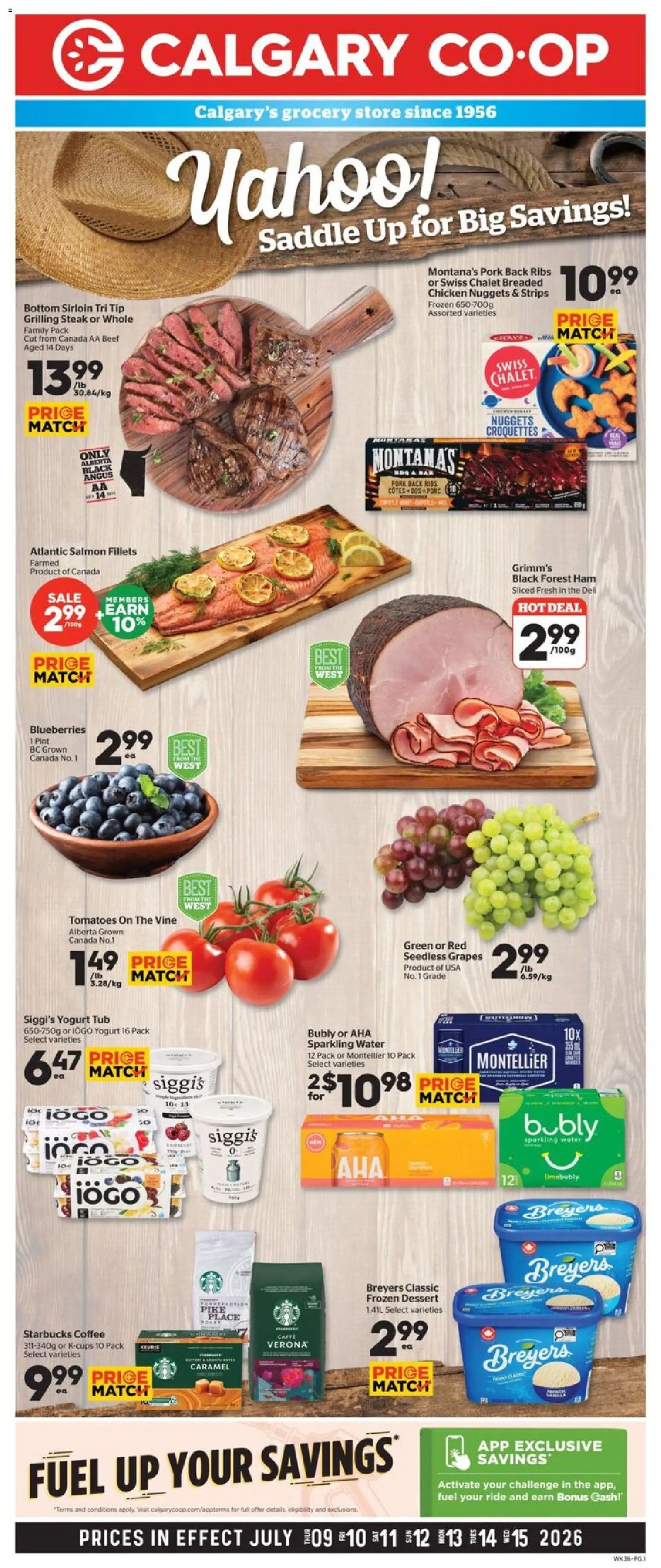 Calgary Co-op weekly flyer / circulaire