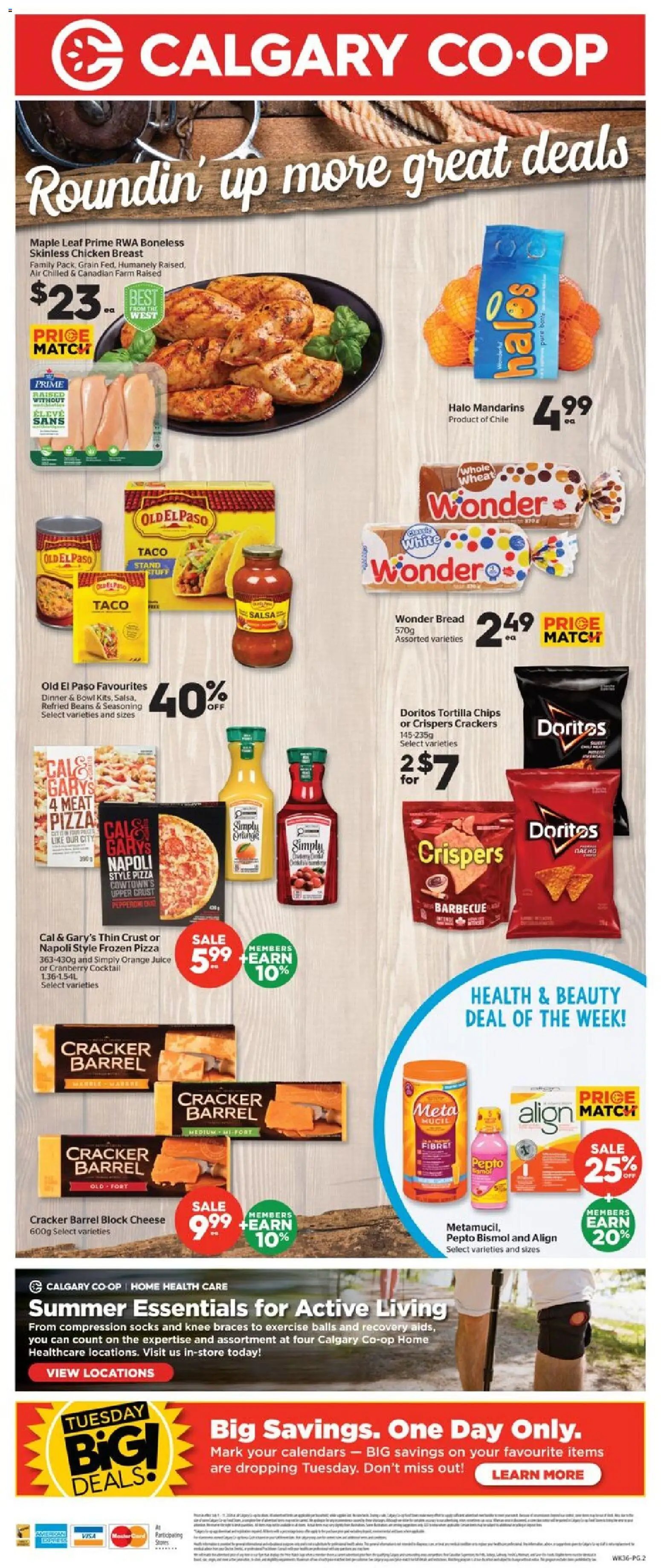 Calgary Co-op weekly flyer / circulaire
