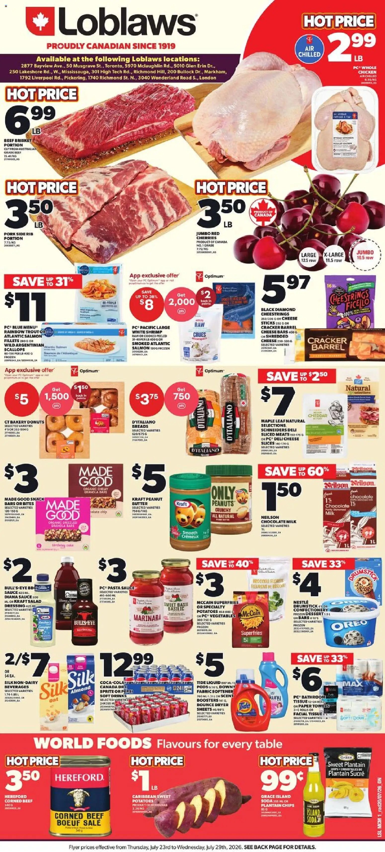 Loblaws weekly flyer / circulaire