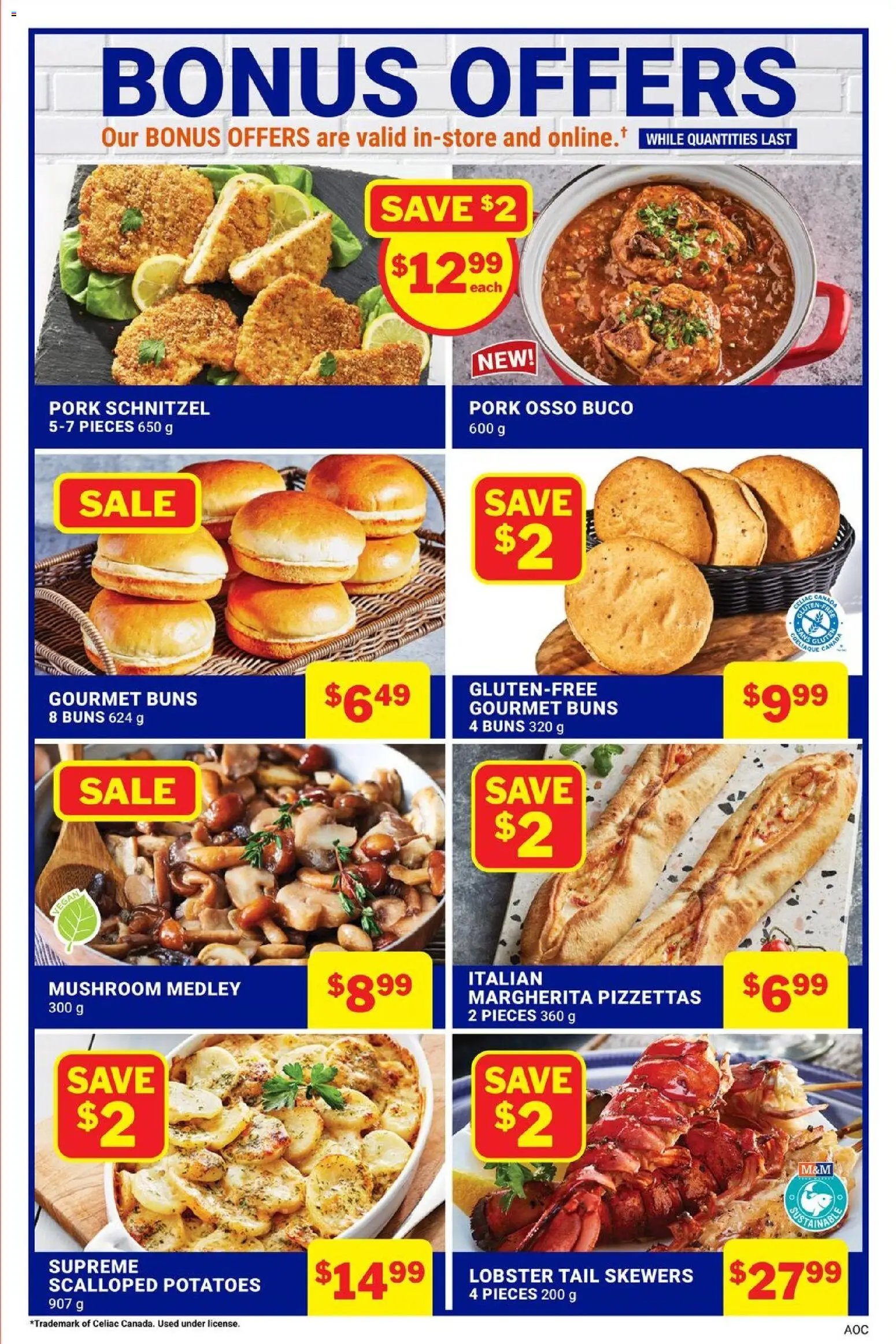 M&M Food Market weekly flyer / circulaire