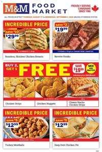 M&M Food Market weekly flyer / circulaire