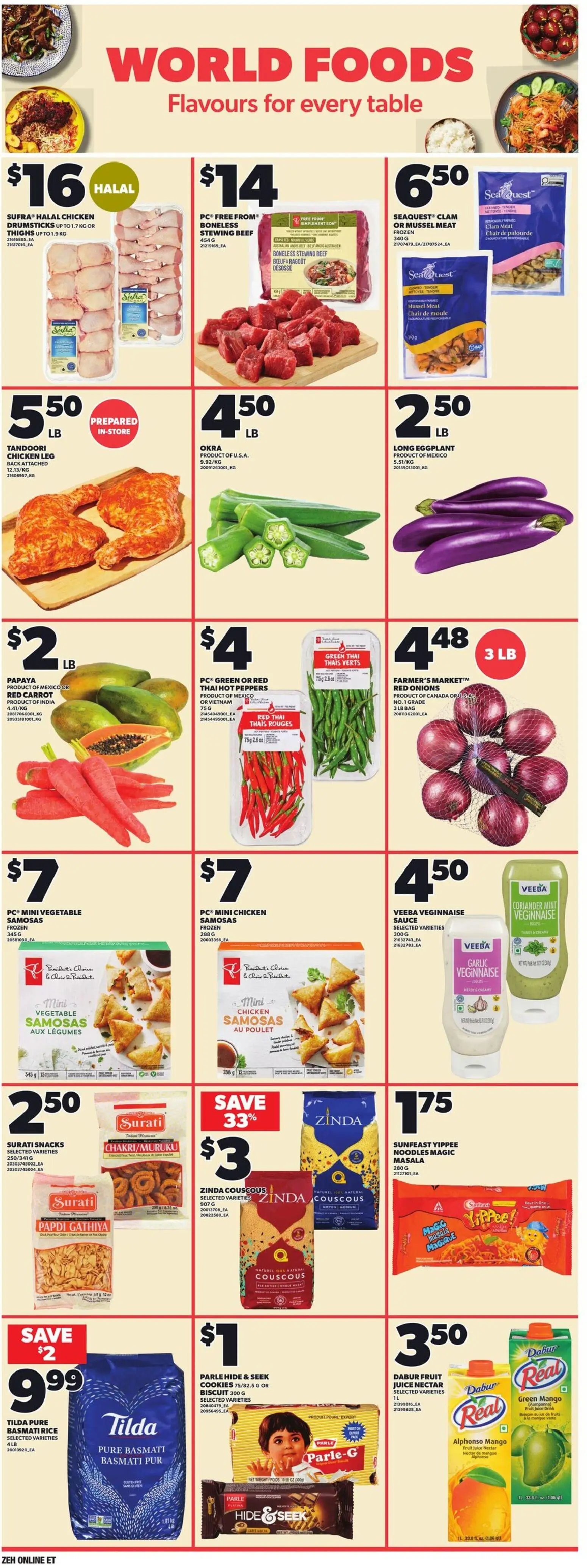 Zehrs weekly flyer / circulaire