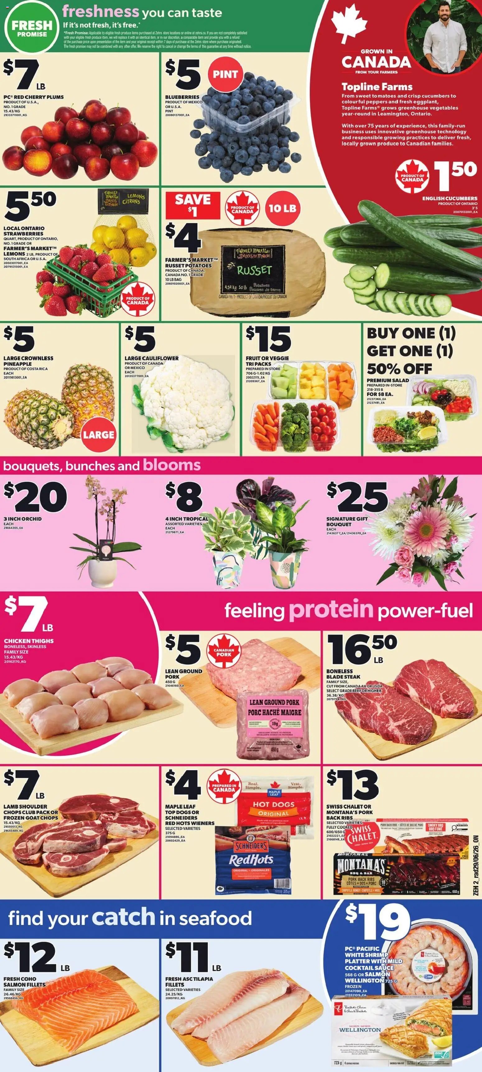 Zehrs weekly flyer / circulaire