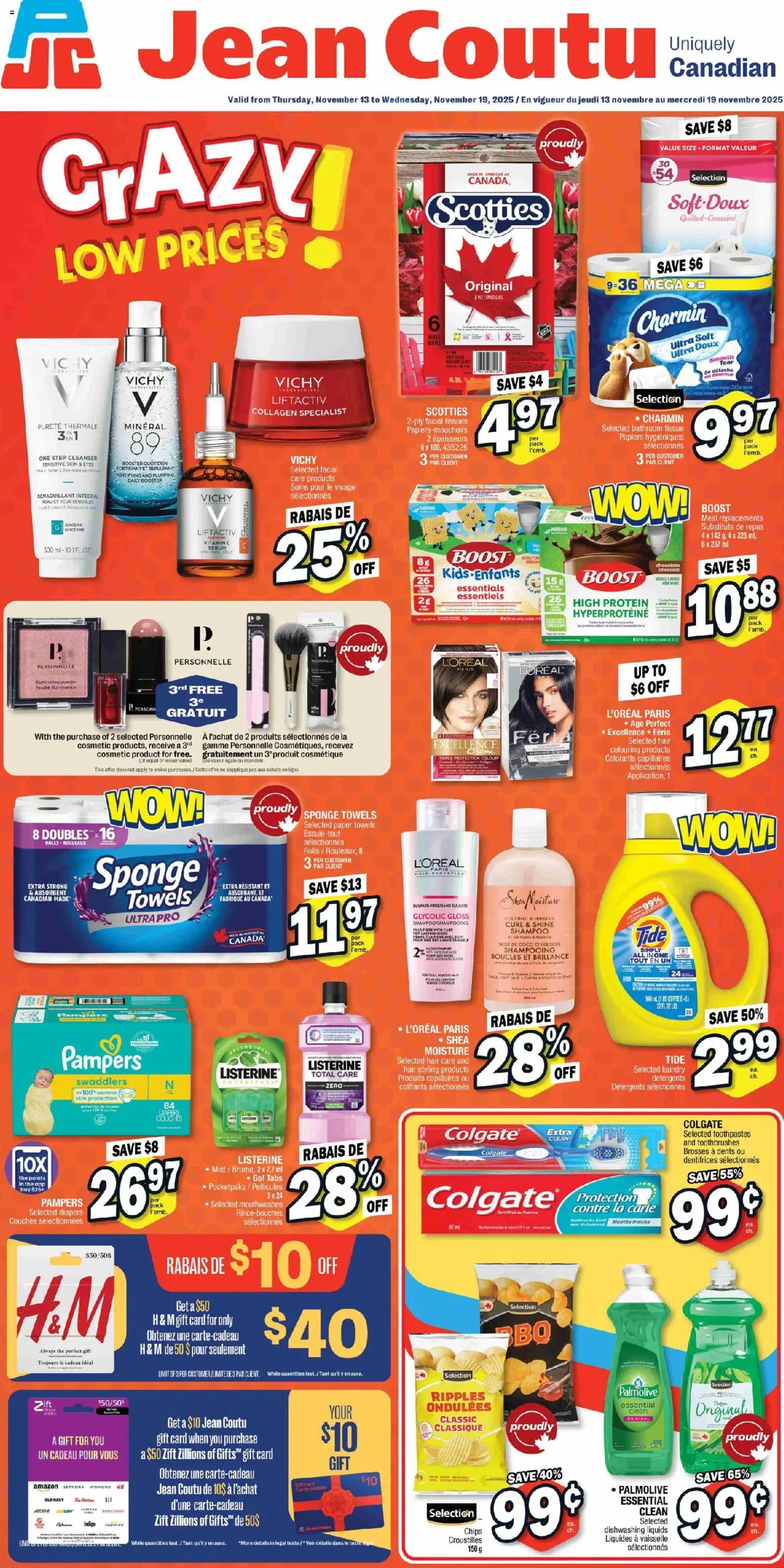 Jean Coutu weekly flyer (2025-11-13 - 2025-11-19) | 1