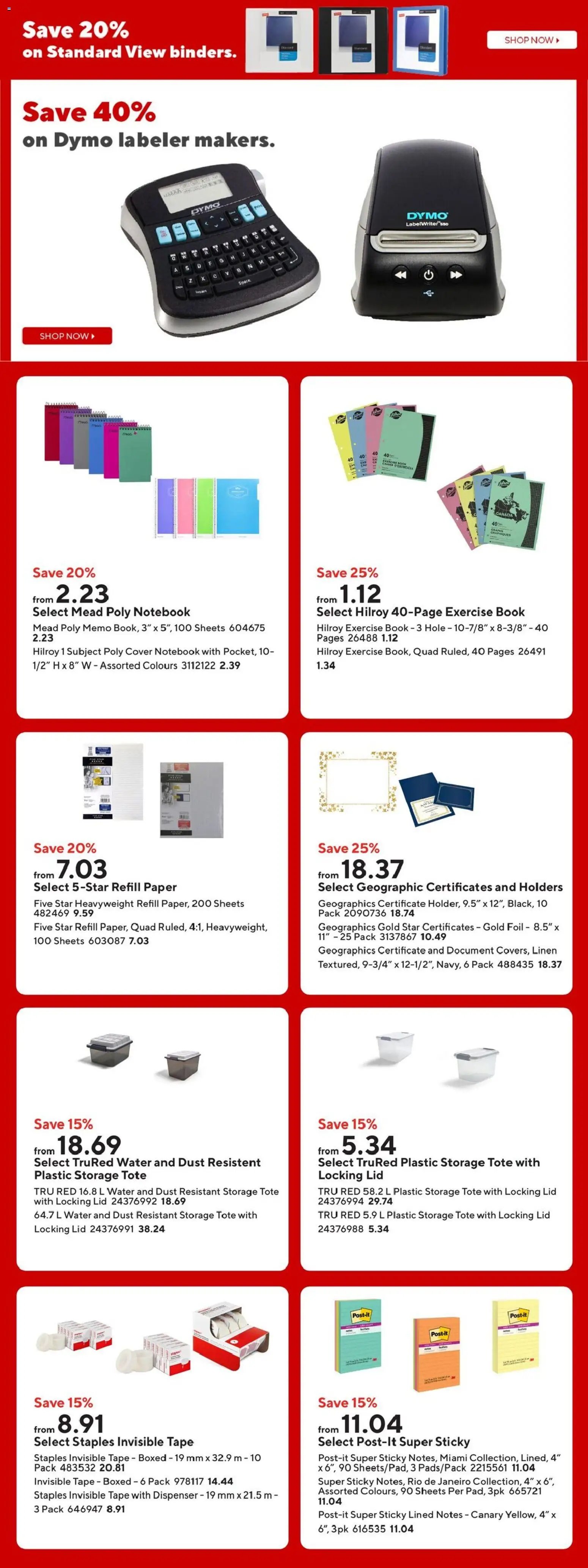 Staples weekly flyer / circulaire (2026-05-22 - 2026-05-28) | 11