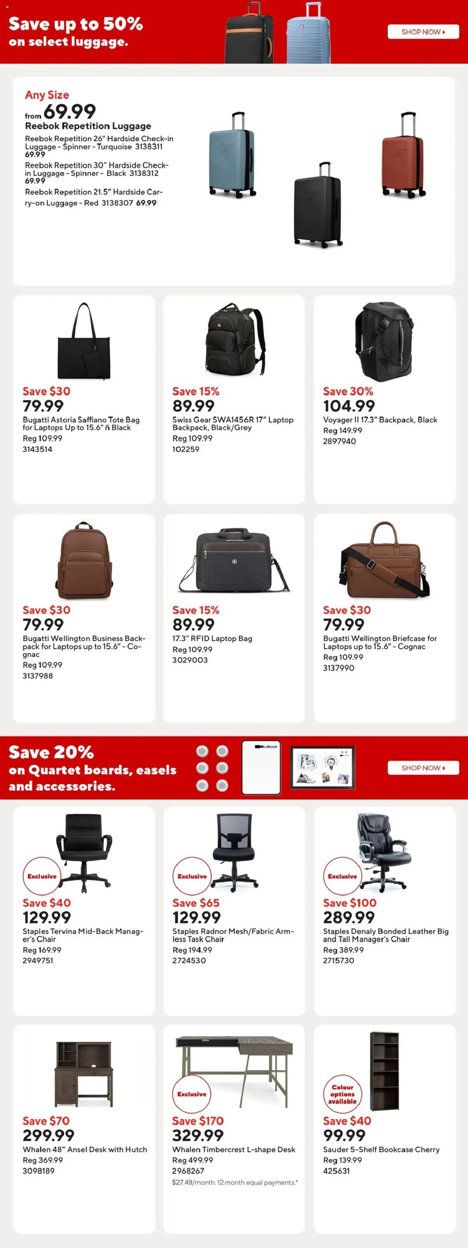 Staples weekly flyer / circulaire (2026-05-22 - 2026-05-28) | 9