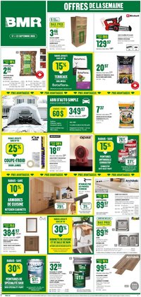 BMR weekly flyer / circulaire