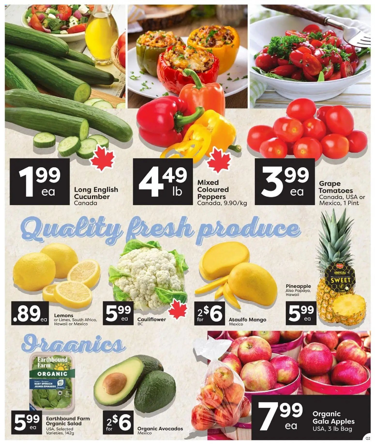 Quality Foods weekly flyer / circulaire