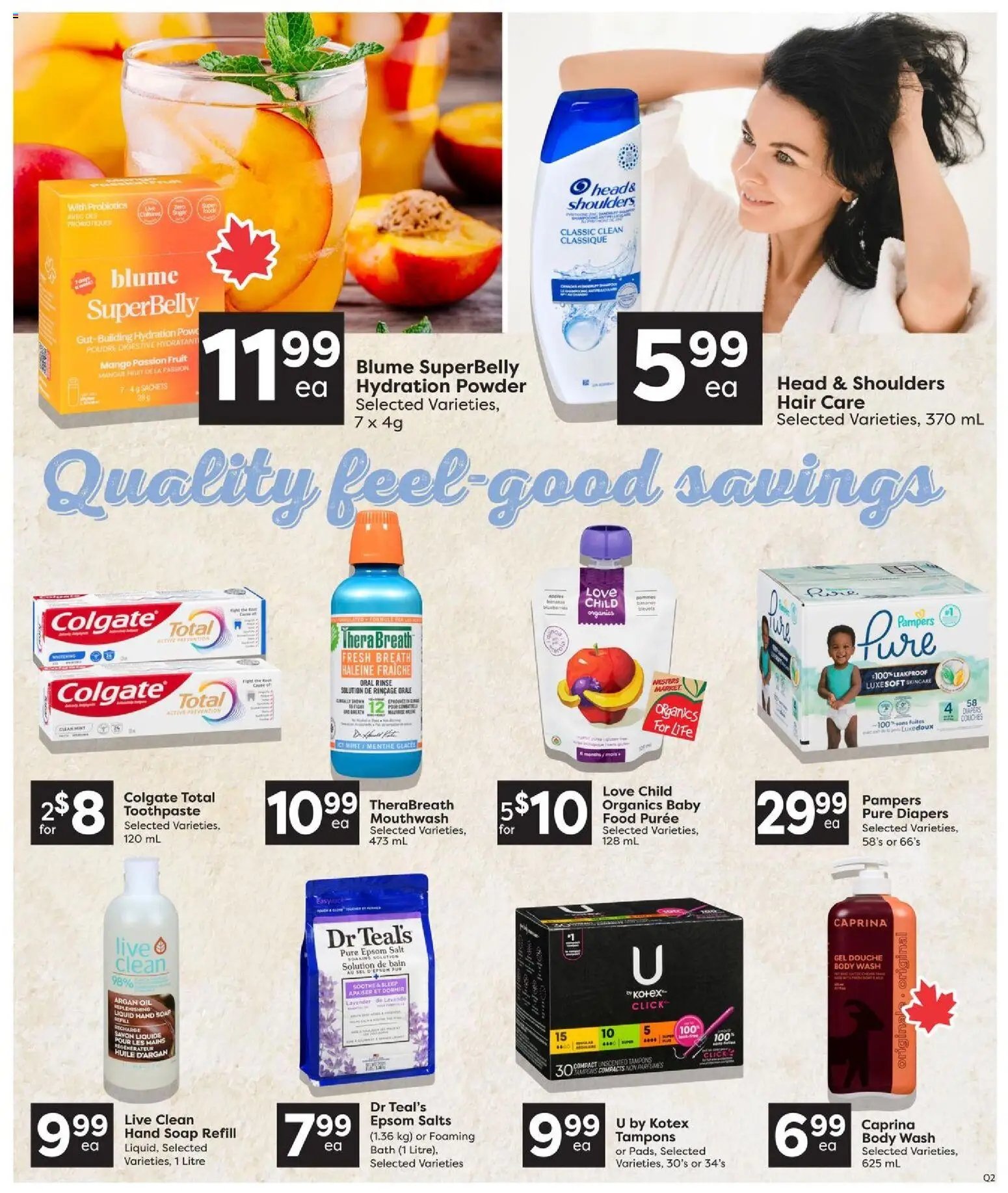 Quality Foods weekly flyer / circulaire
