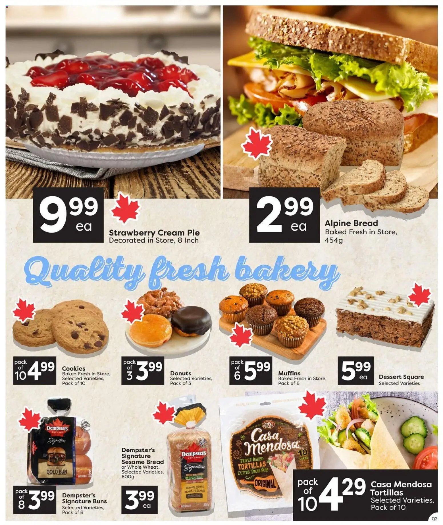 Quality Foods weekly flyer / circulaire
