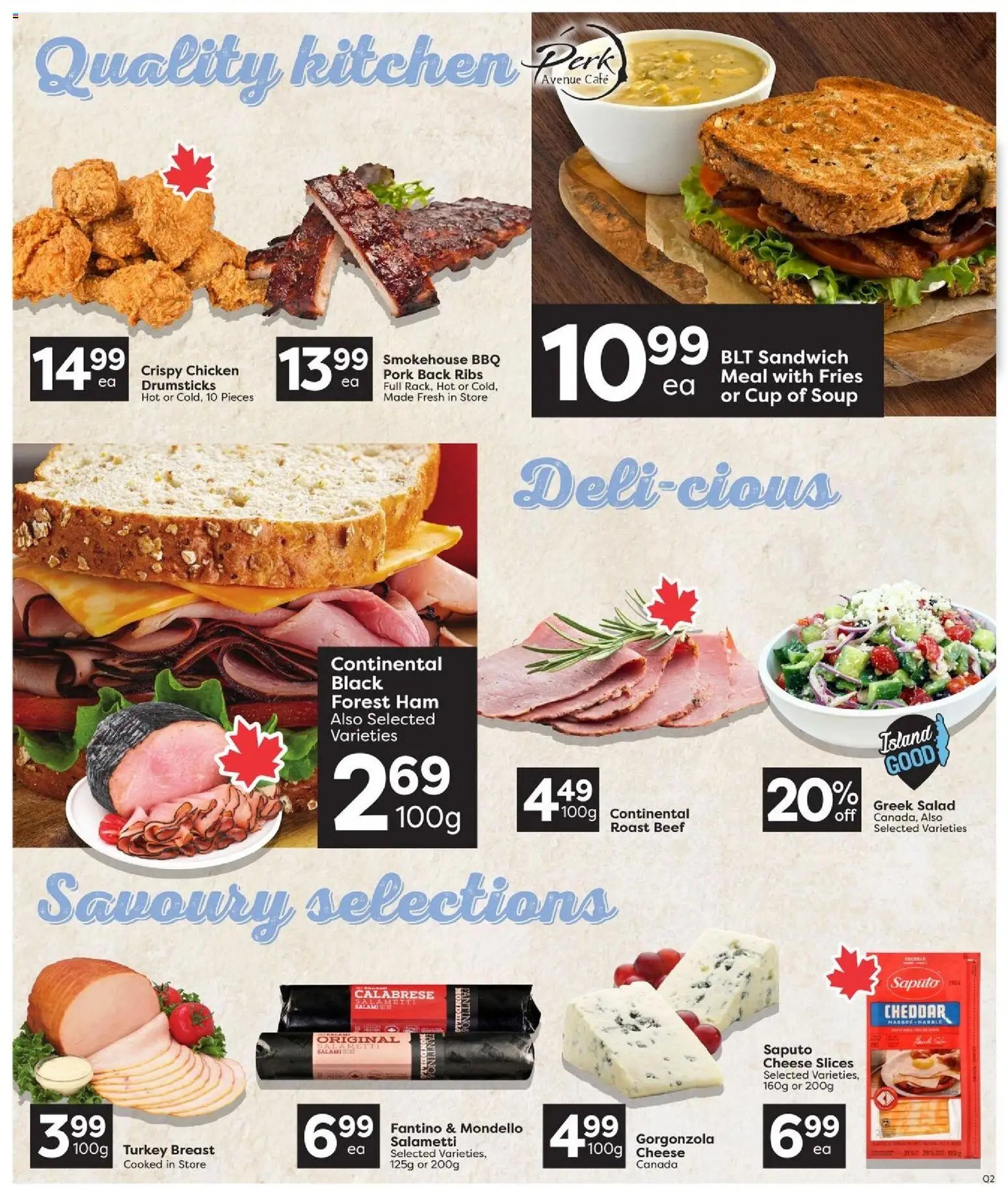 Quality Foods weekly flyer / circulaire